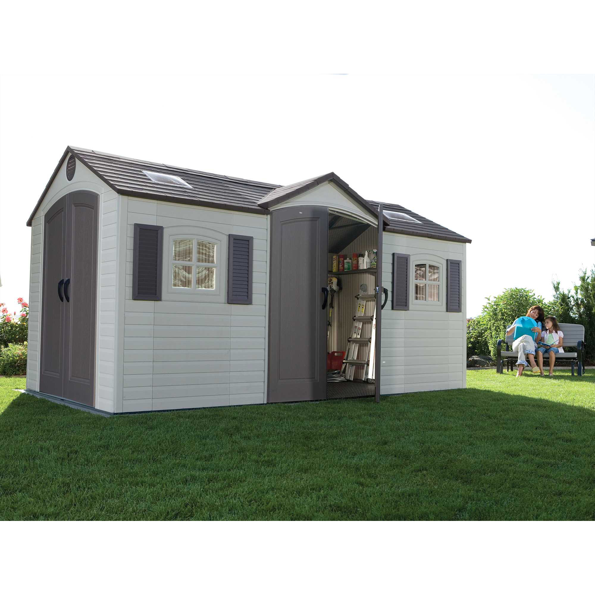 shop suncast 10-ft x 10-ft gable storage shed actuals 10