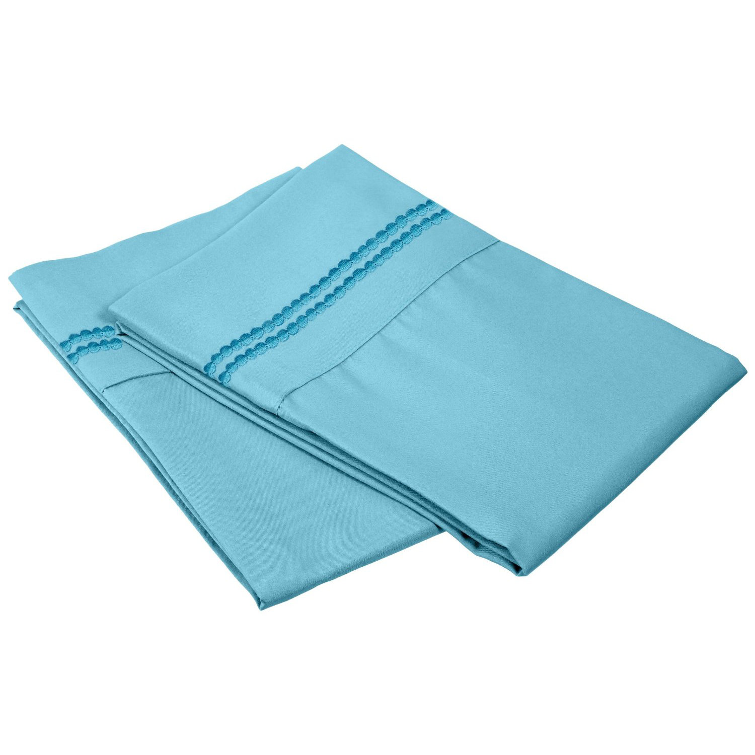 Simple Luxury Heritage 3000 Series Solid2 Line Embroidery Pillowcase