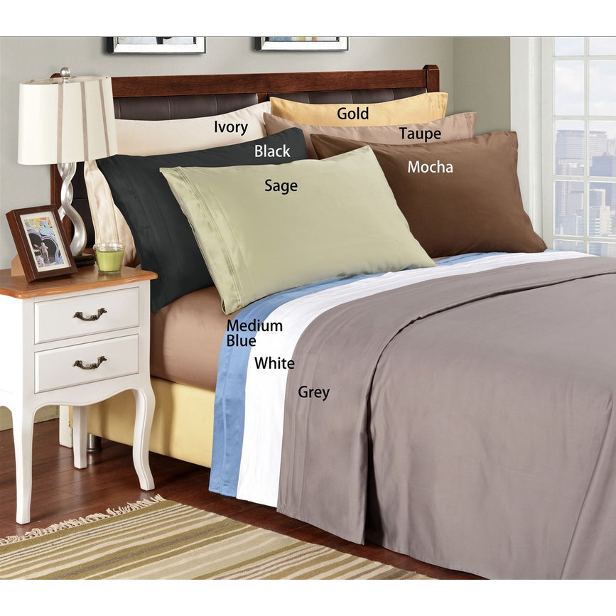 Simple Luxury 1500 Thread Count Premium LongStaple Combed Cotton Solid