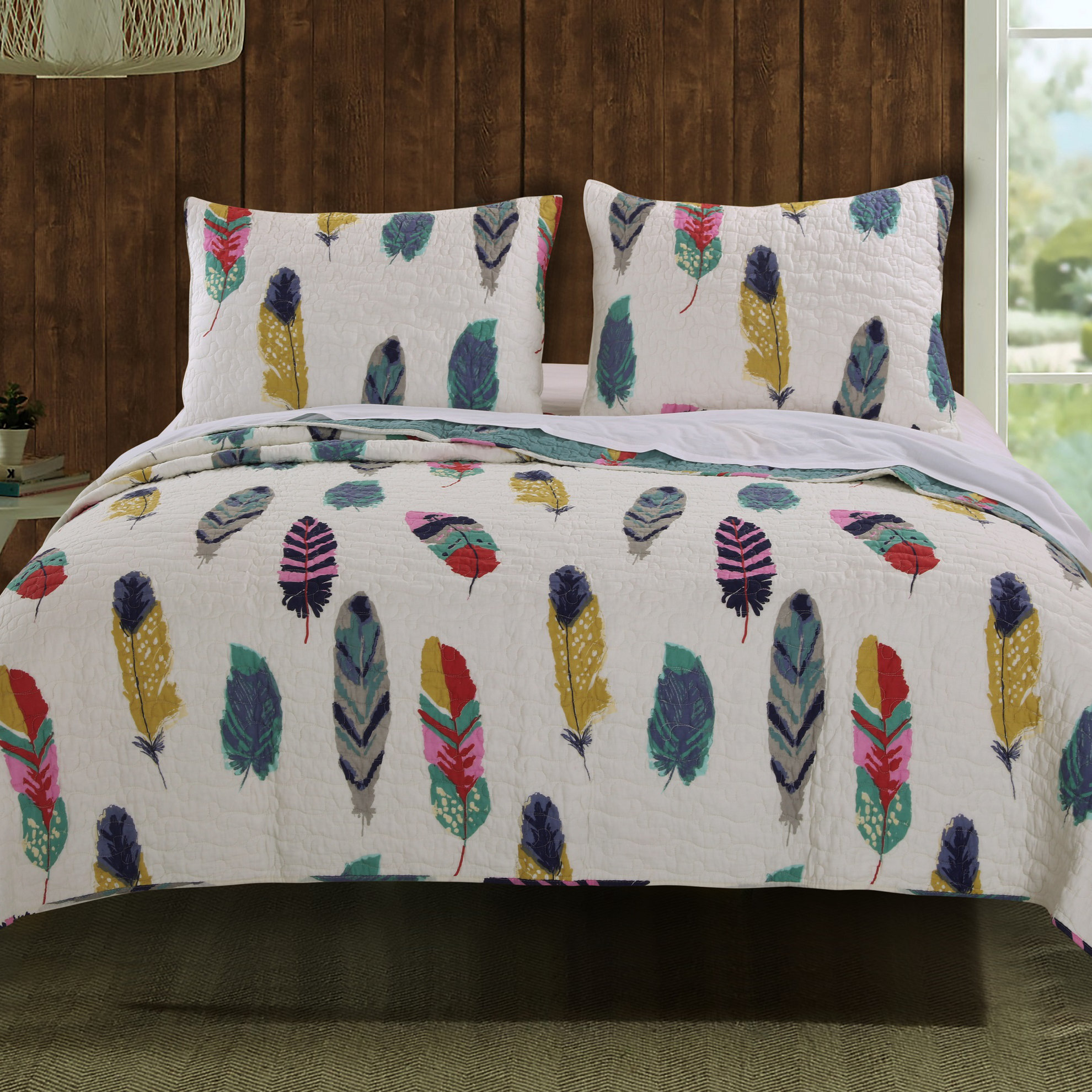 Greenland Home Fashions Dream Catcher Reversible Quilt Set & Reviews