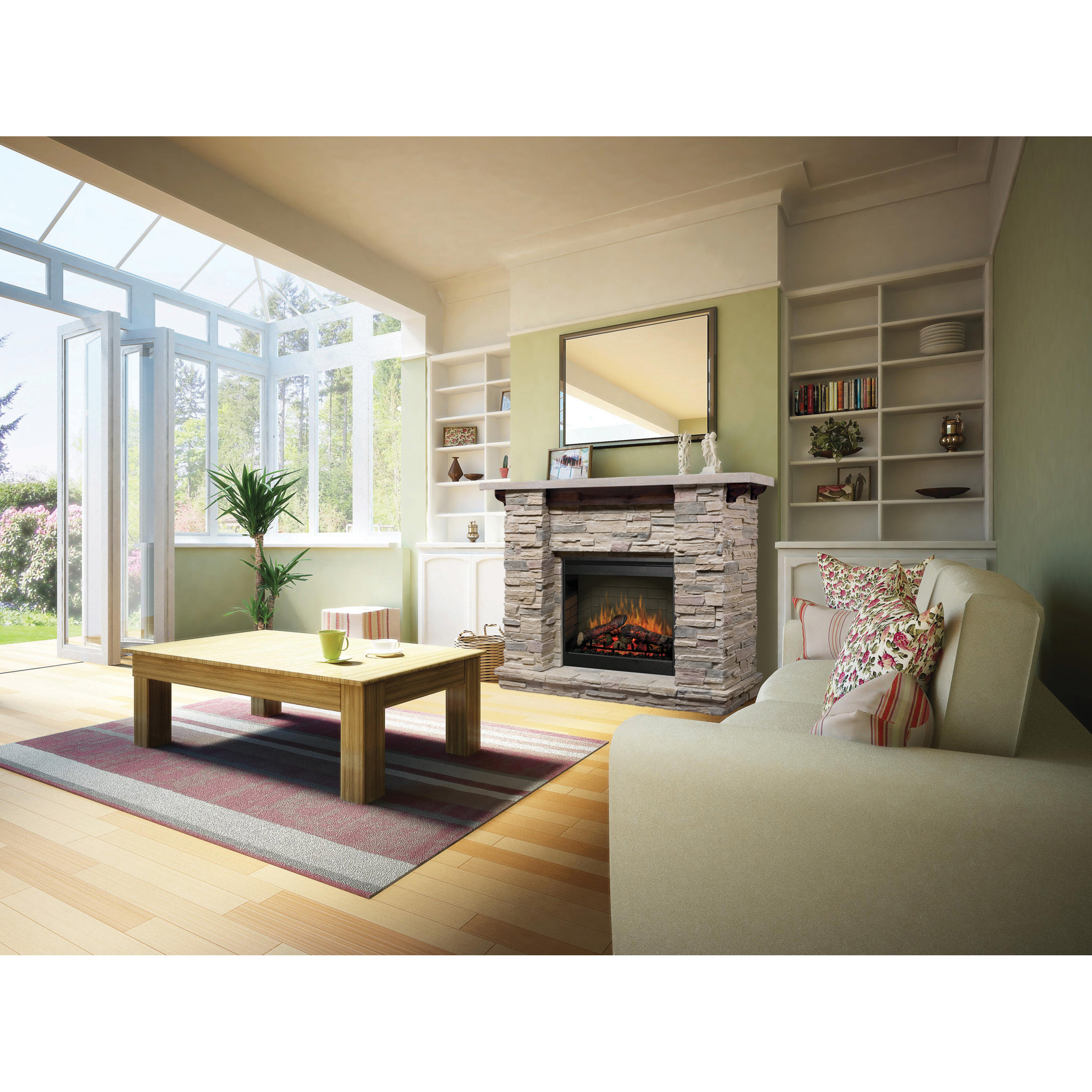 Dimplex Featherston Electric Fireplace & Reviews | Wayfair