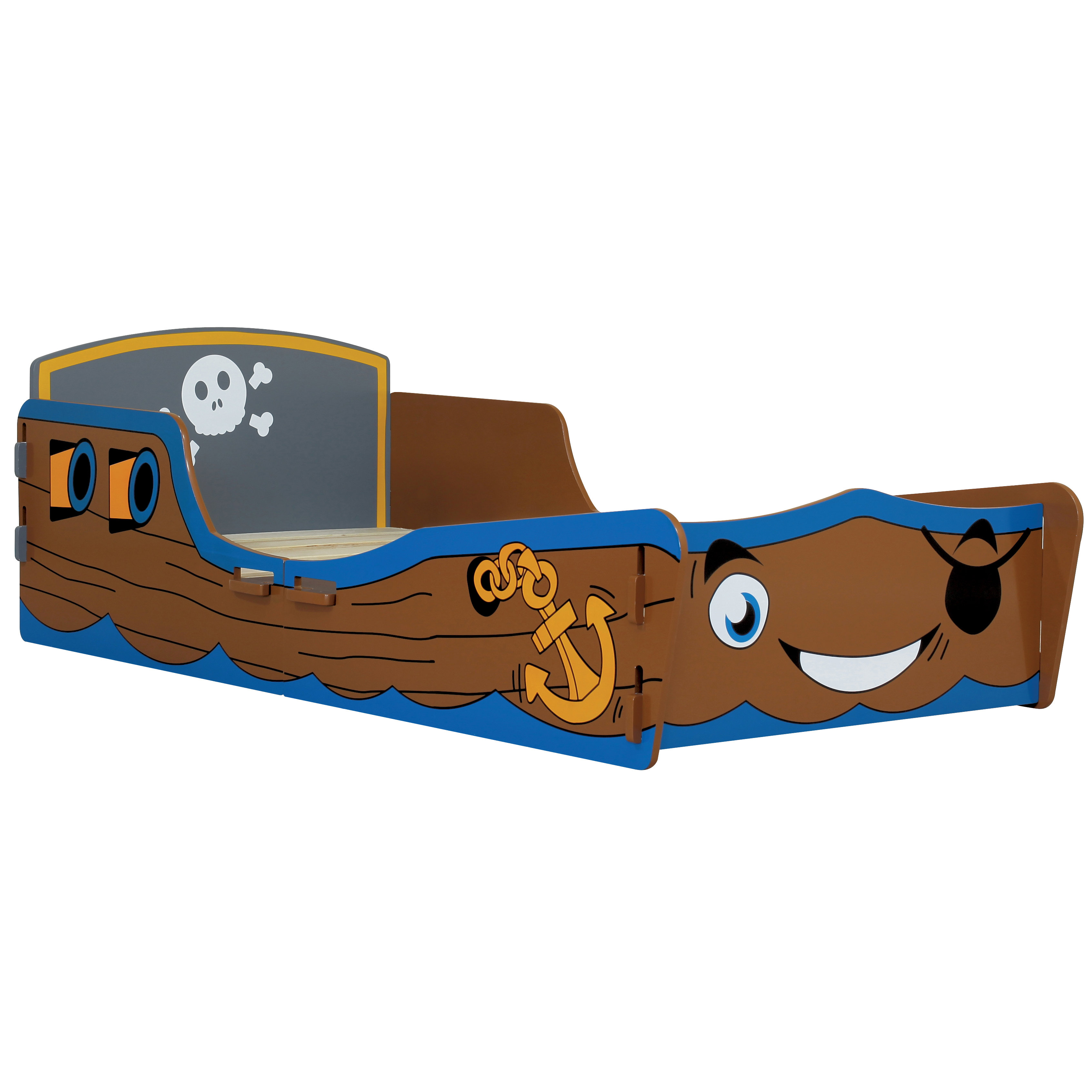 Kidsaw Pirate Kidsaw Junior Convertible Toddler Bed Wayfair UK