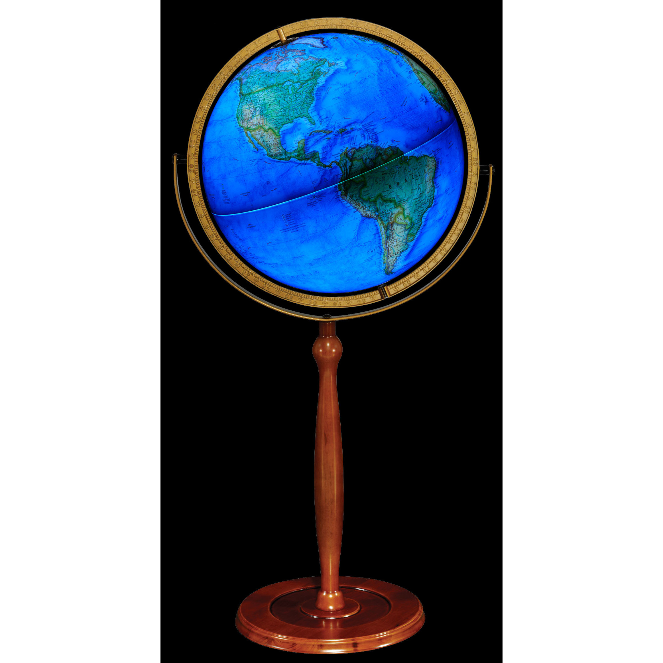 Replogle National Geographic Chamberlin Illuminated Globe & Reviews ...