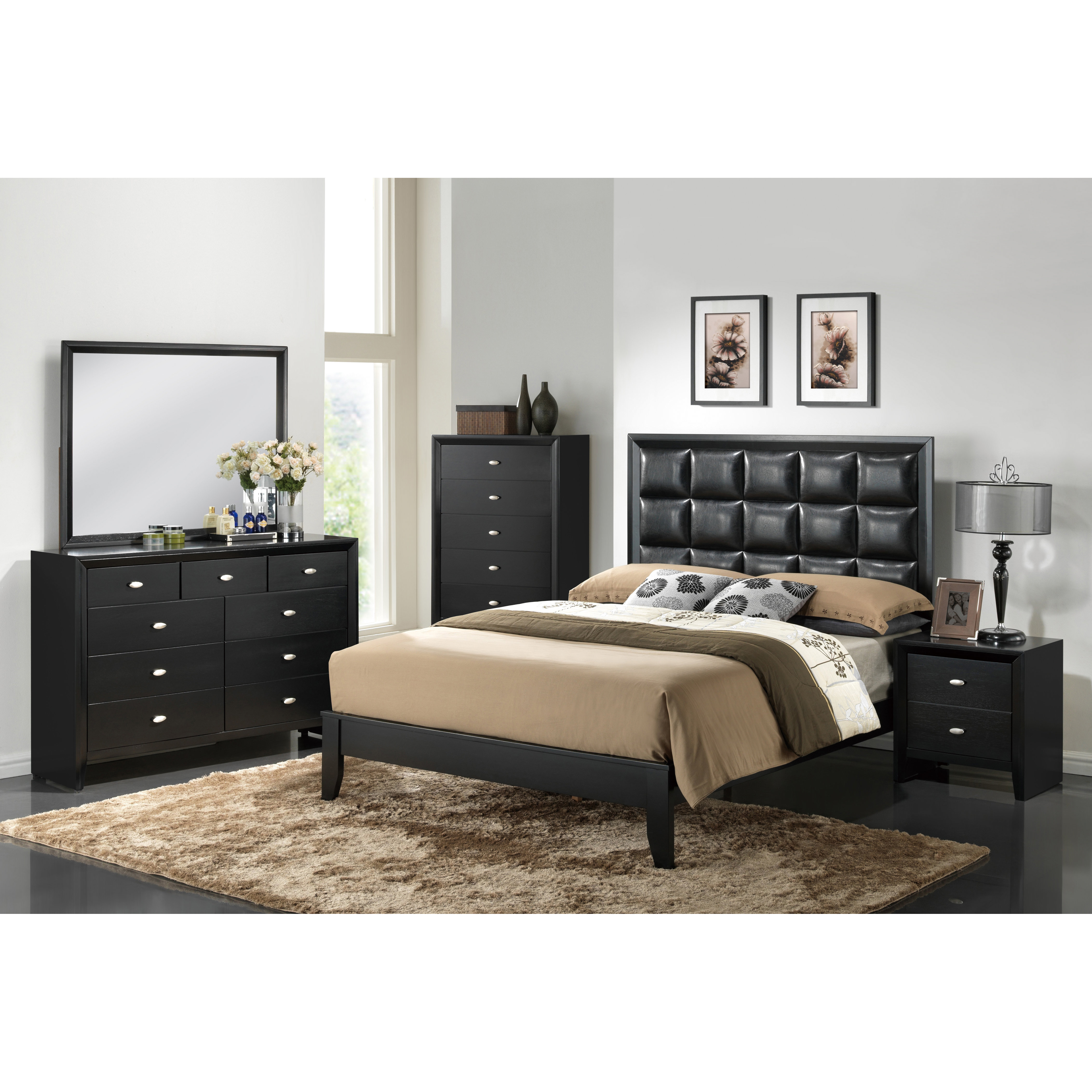 Global Furniture USA Carolina 9 Drawer Dresser with Mirror Wayfair