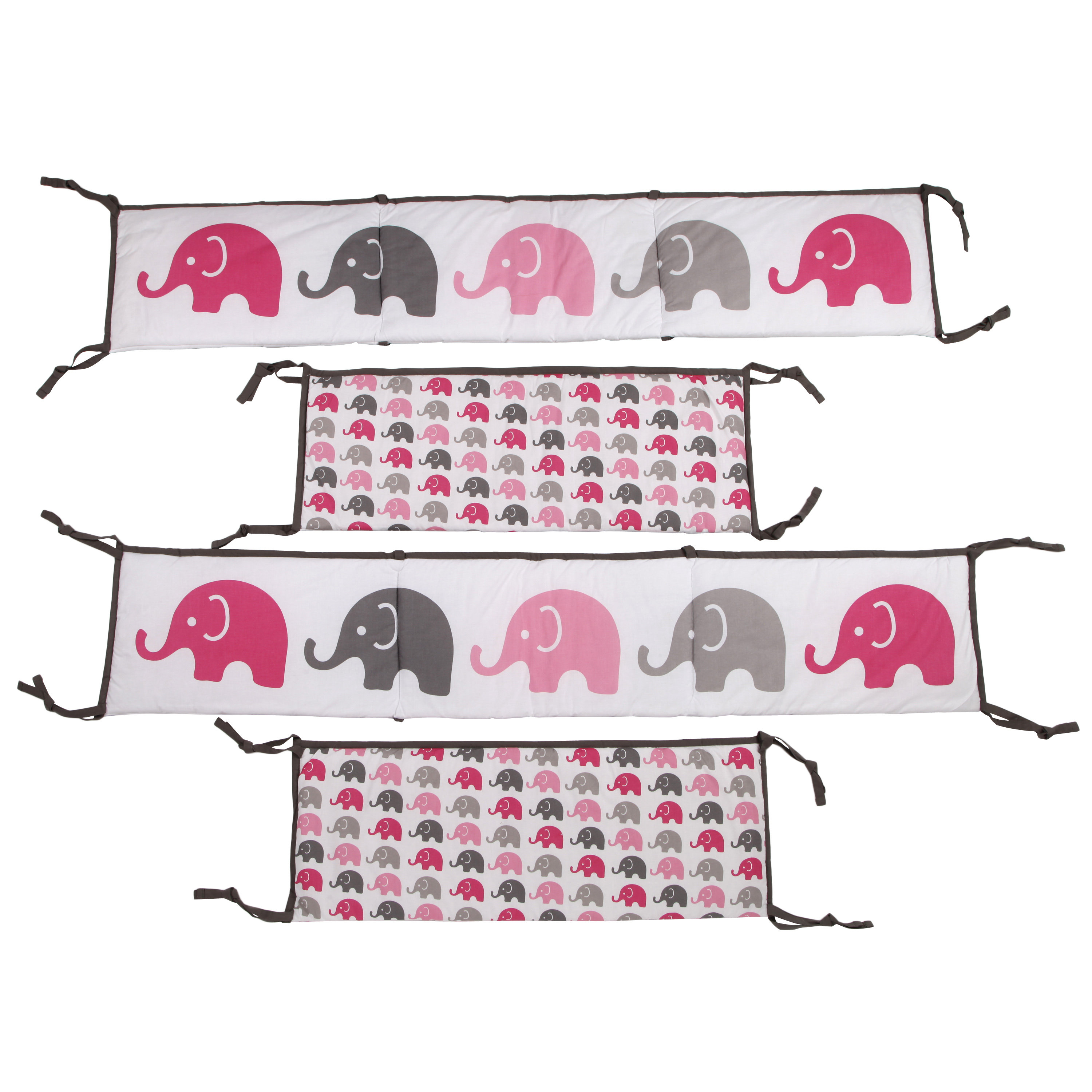 Bacati Elephants 10 Piece Crib Bedding Set & Reviews Wayfair