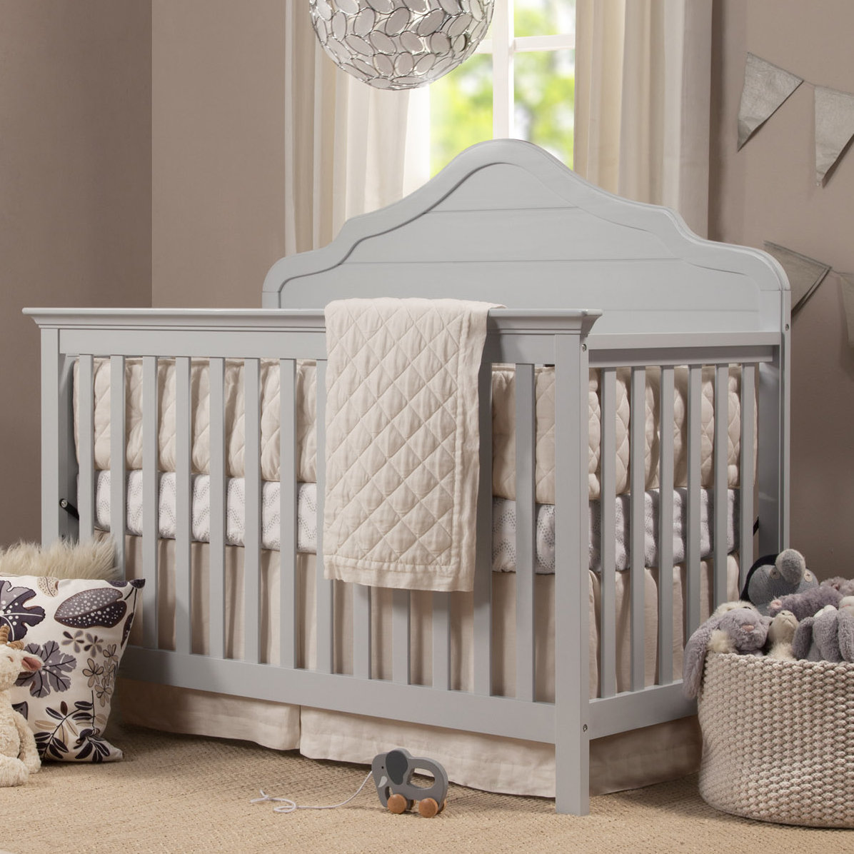 DaVinci Flora 4in1 Convertible Crib & Reviews Wayfair