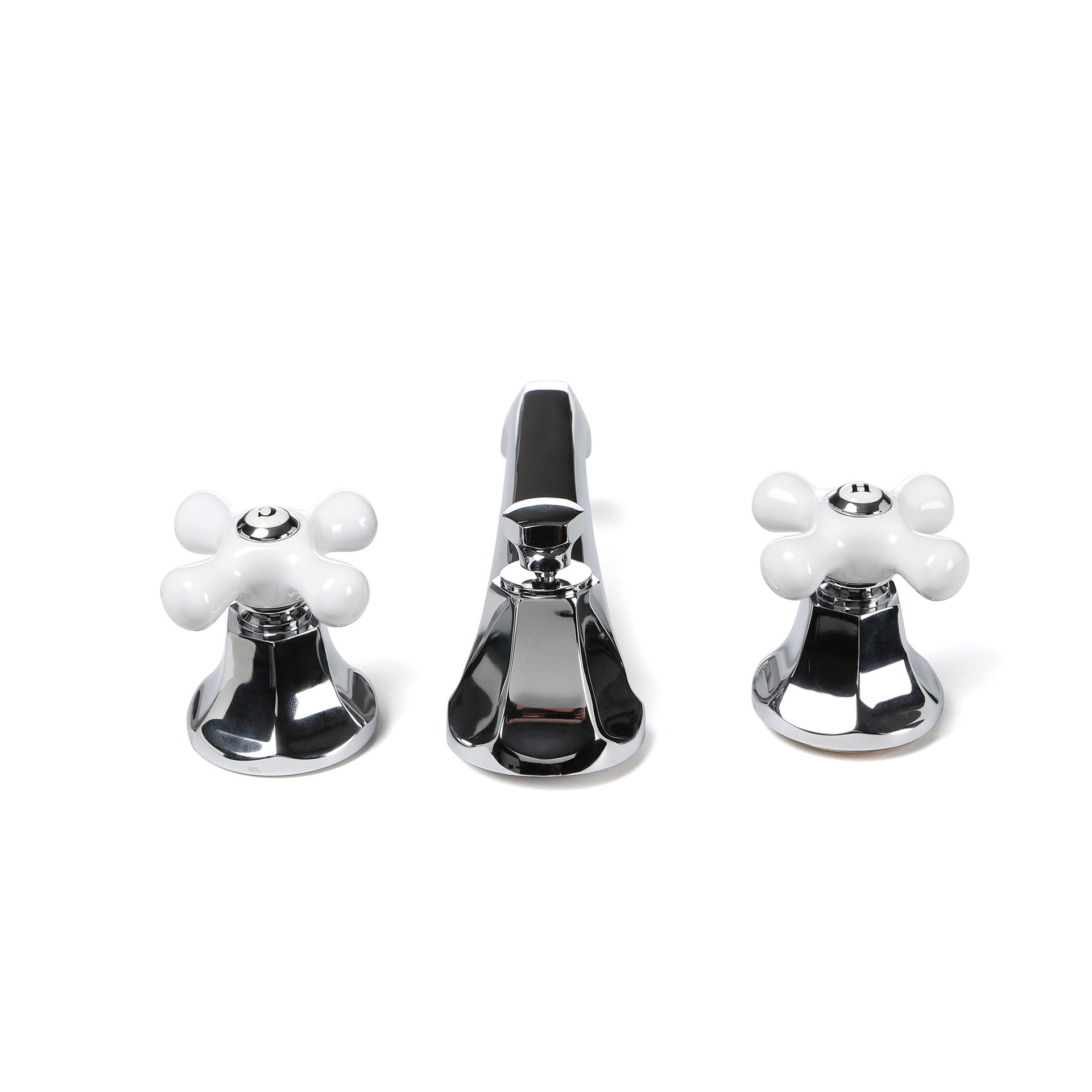 Elements of Design Metropolitan Widespread Bathroom Faucet with Double