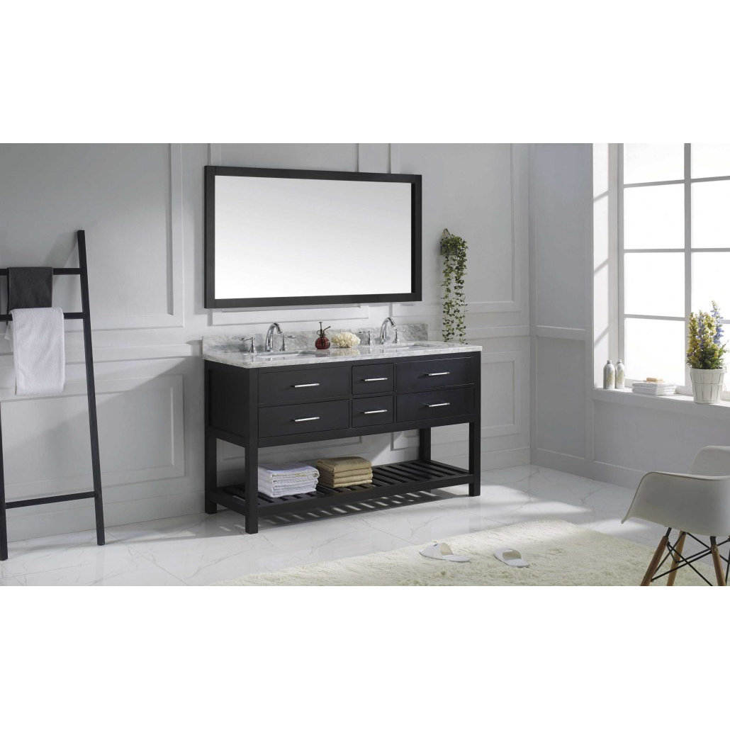 Virtu Caroline Estate 60" Bathroom Vanity & Reviews Wayfair