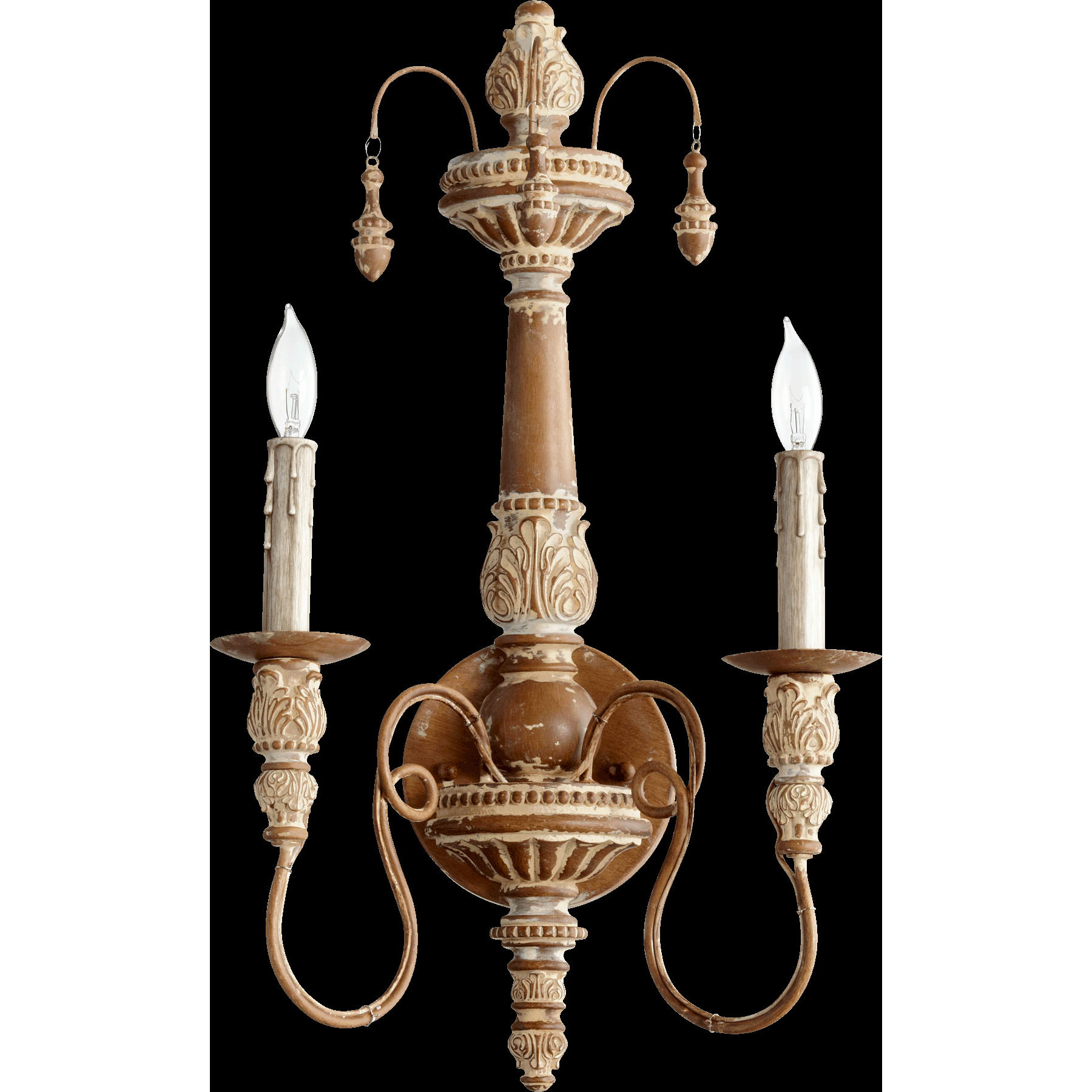 Quorum Salento 2 Light Wall Sconce & Reviews | Wayfair