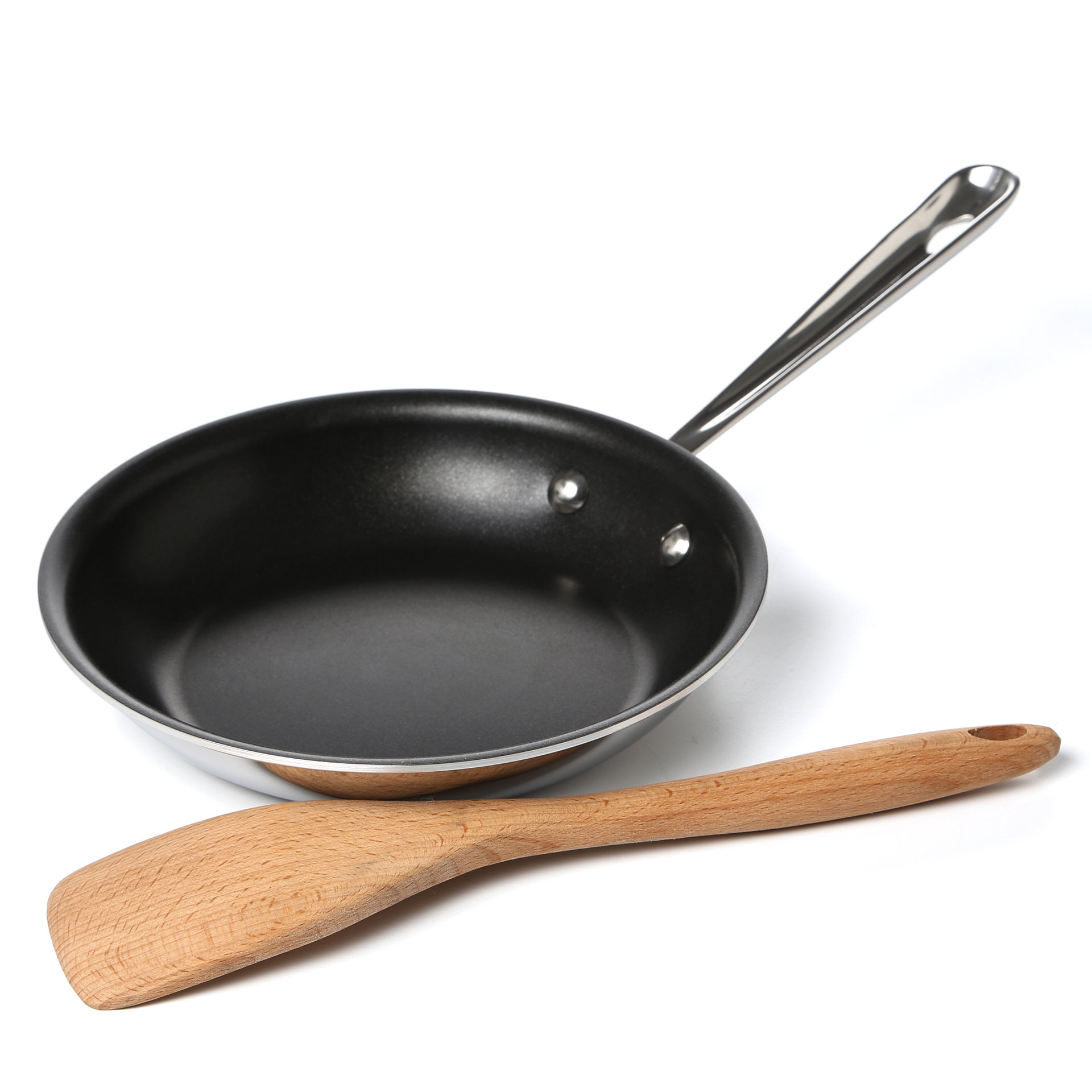 AllClad Stainless Steel Nonstick Fry Pan & Reviews  Wayfair