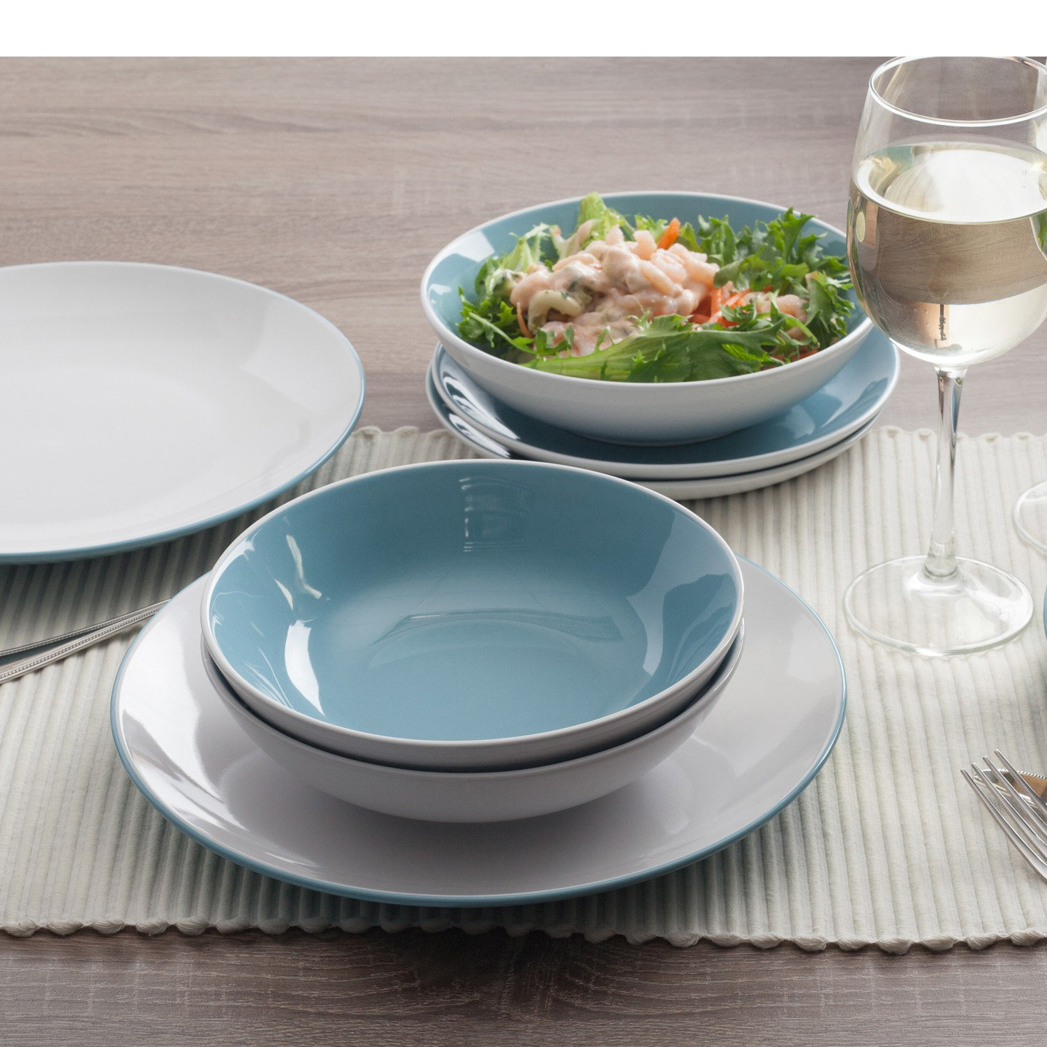 Sabichi 12 Piece Dinnerware Set Wayfair UK