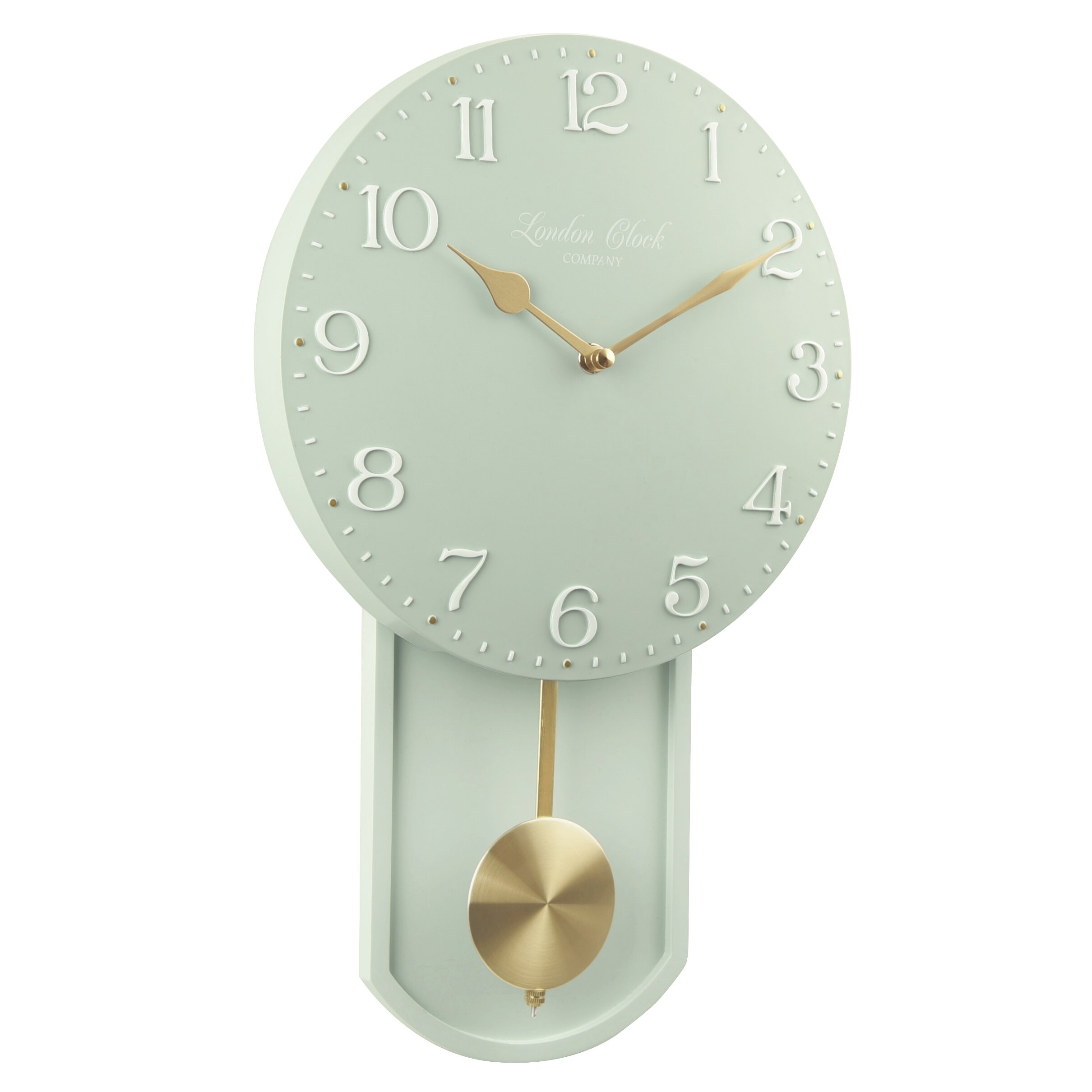 London Clock Company Olivia Pendulum Wall Clock & Reviews Wayfair UK