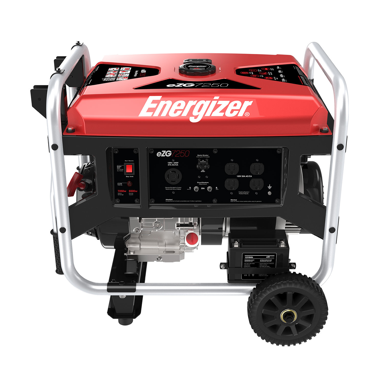 ENERGIZER 7250 Watt CARB Portable Gasoline Generator Wayfair