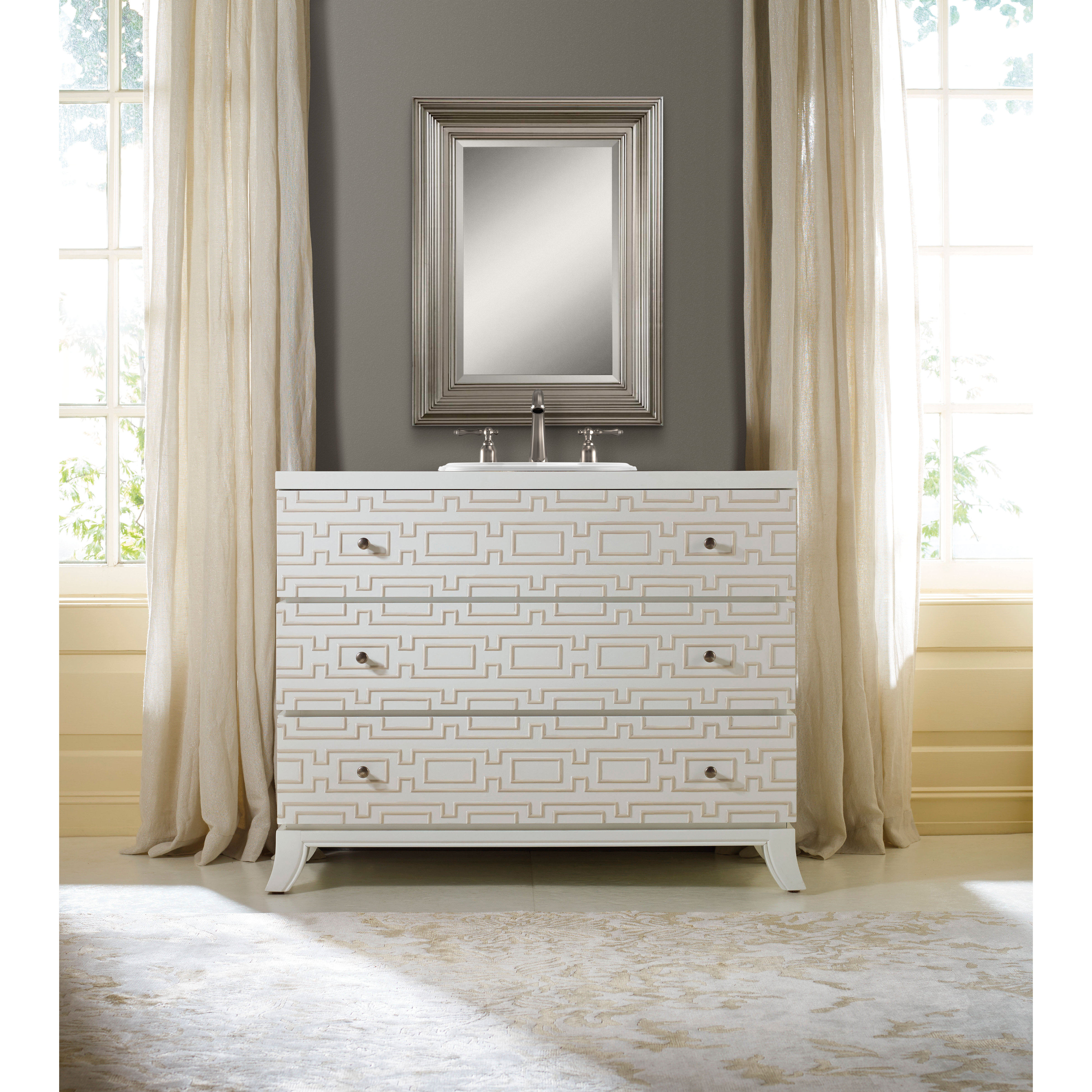 Cole + Company Designer Series 43" Penelope Hall Chest Vanity Base