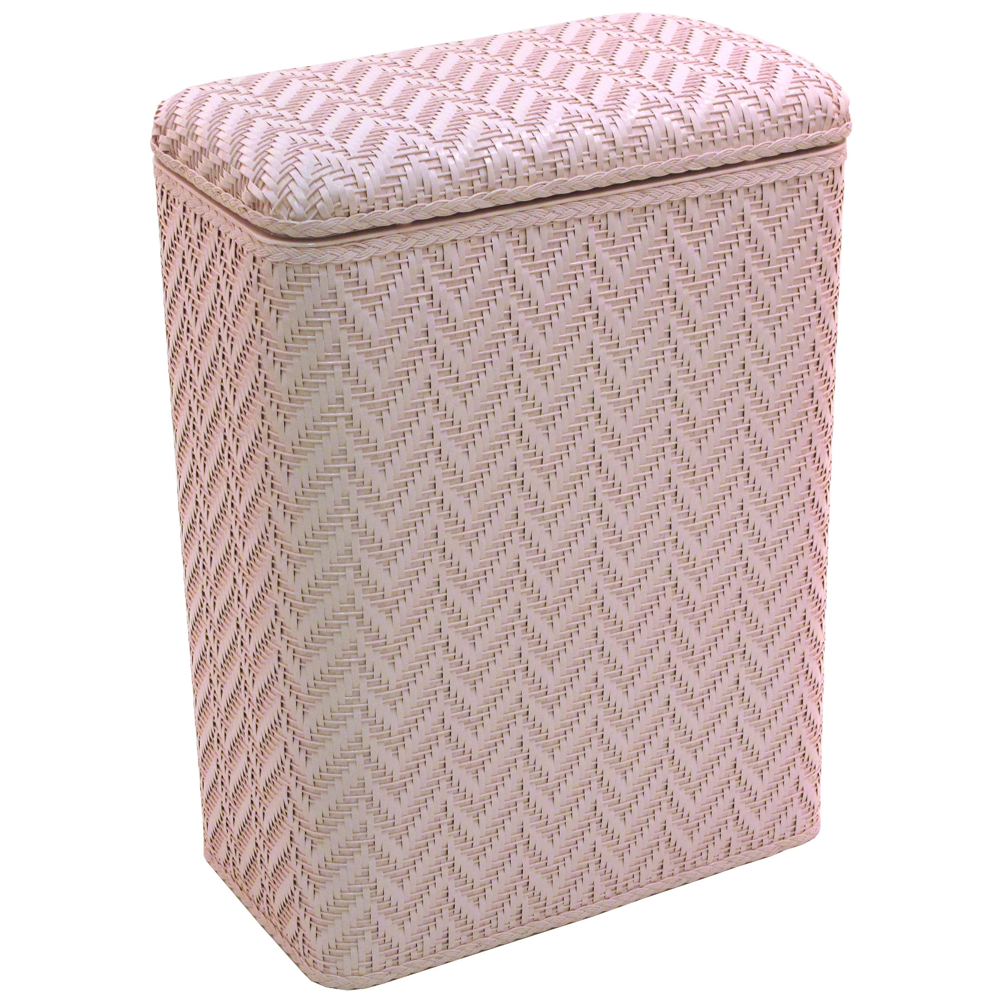 Redmon Elegante Decorator Wicker Laundry Hamper & Reviews Wayfair