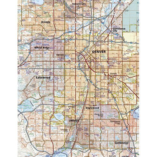 National Geographic Maps Benchmark Colorado Road And Recreation Atlas 3rd Edition Wayfair 4877