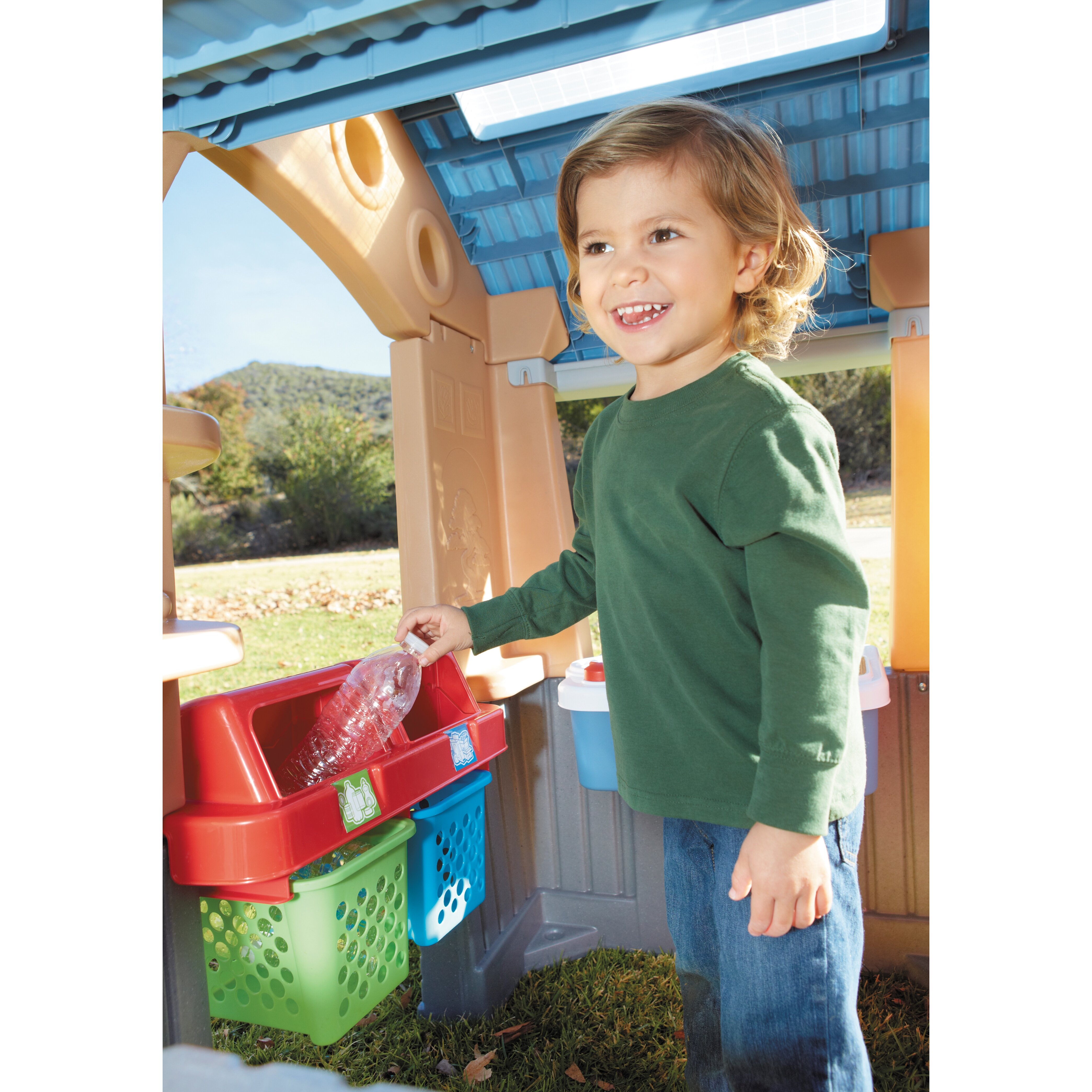 little tikes go green toy chest