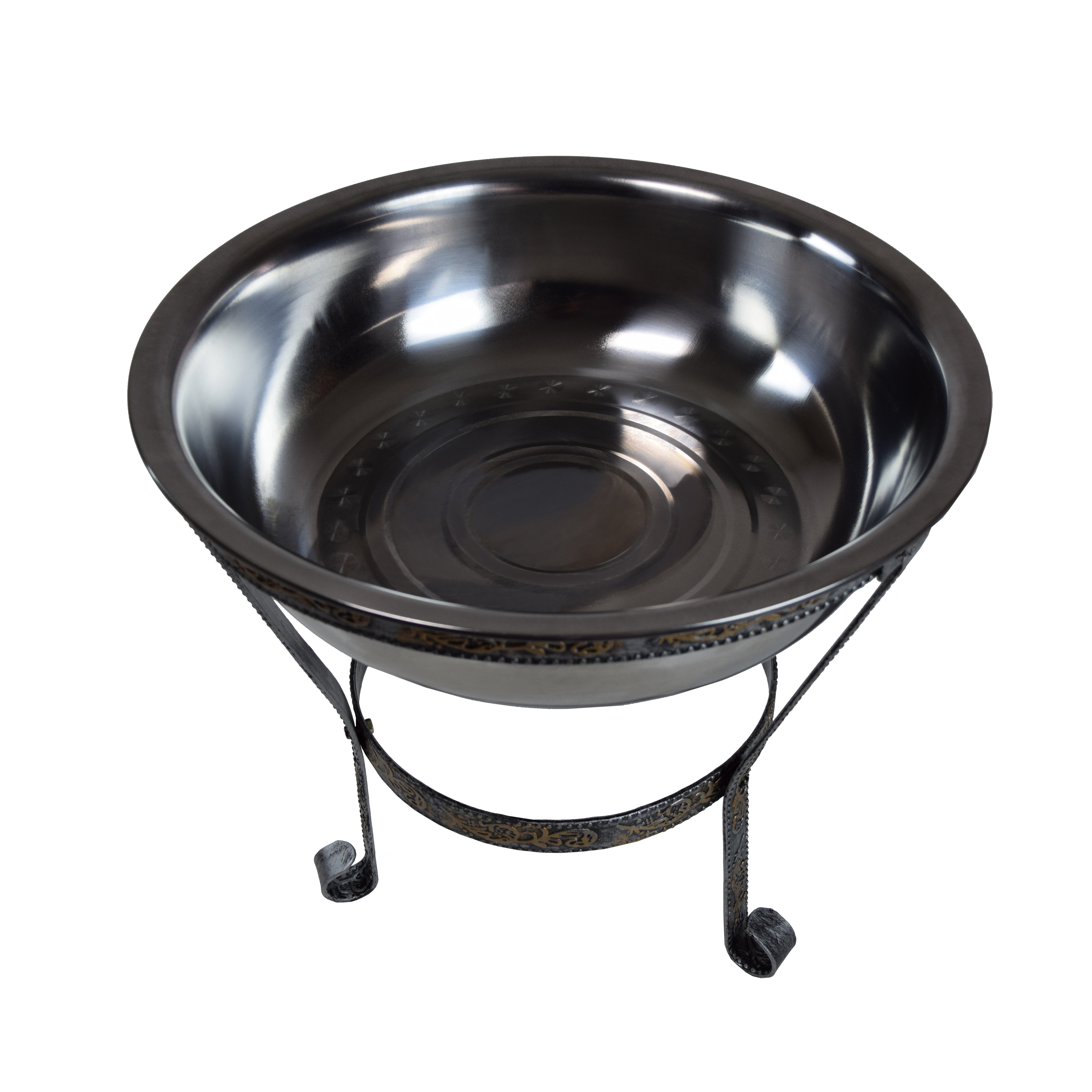 Oakland Living 20" Stainless Steel Ice Bucket with Stand & Reviews Wayfair