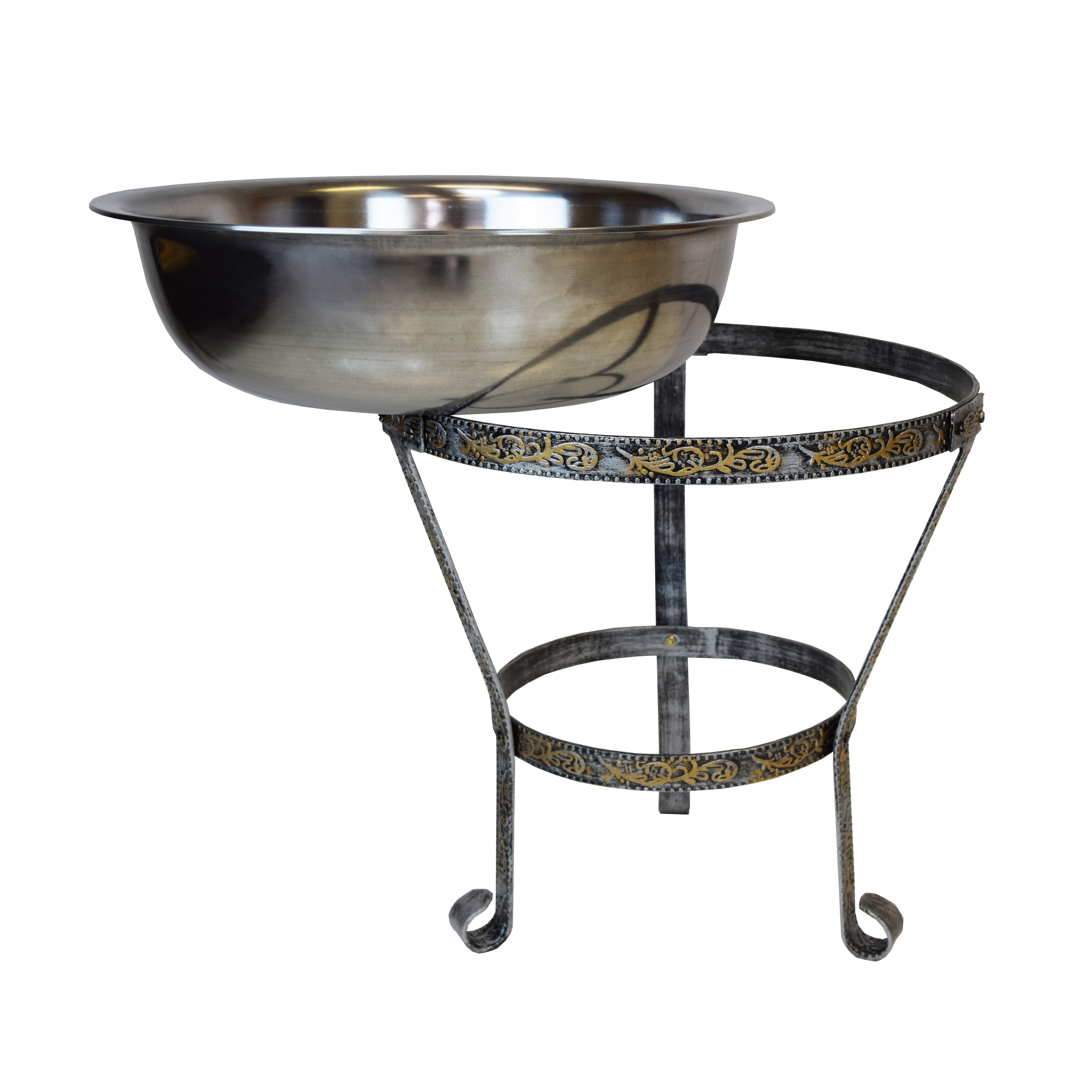 Oakland Living 20" Stainless Steel Ice Bucket with Stand & Reviews Wayfair