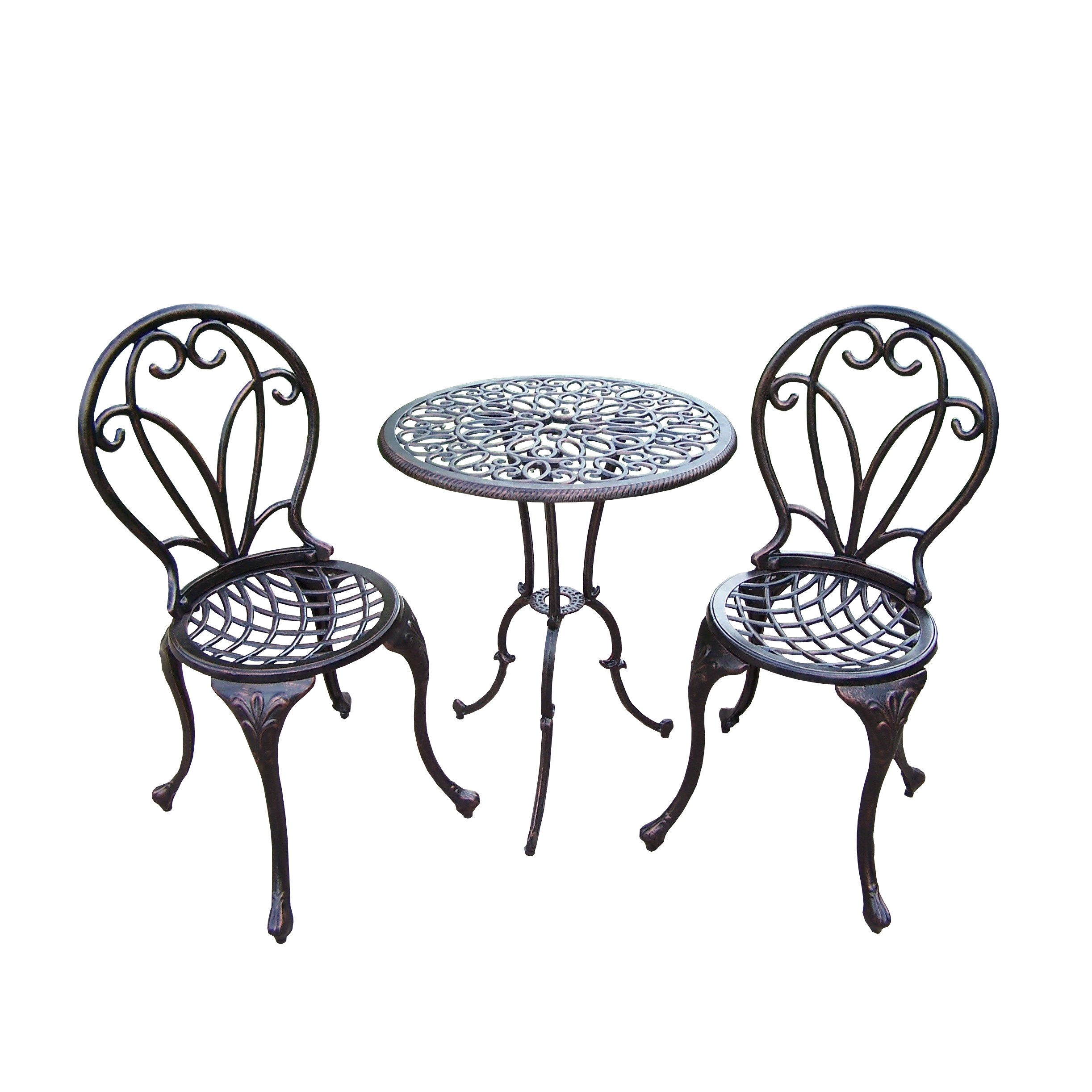Oakland Living Grace 3 Piece Bistro Set & Reviews | Wayfair Oakland Living Grace 3 Piece Bistro Set & Reviews | Wayfair on Oakland Living Bistro Set id=30660