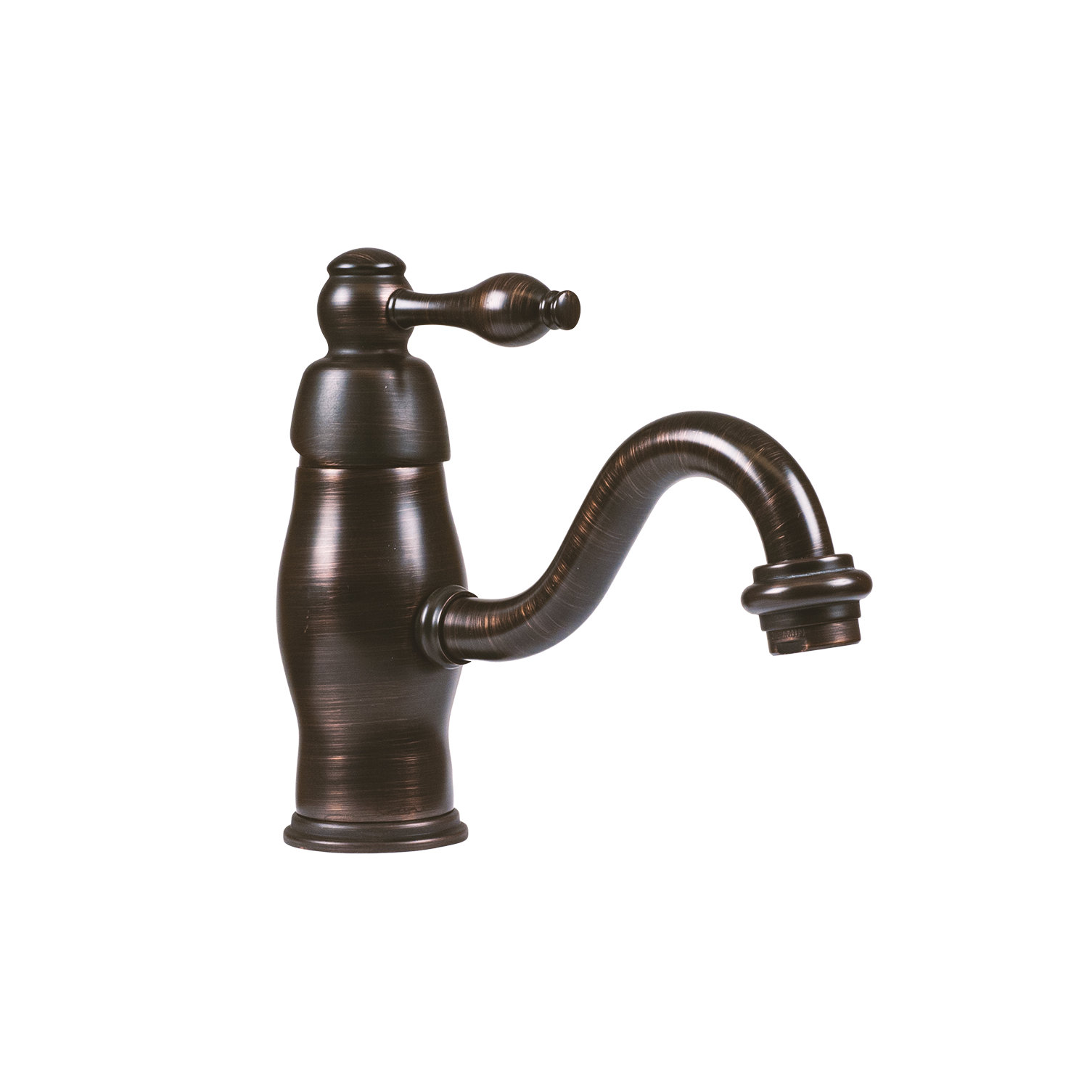 Deck mount bathroom faucet