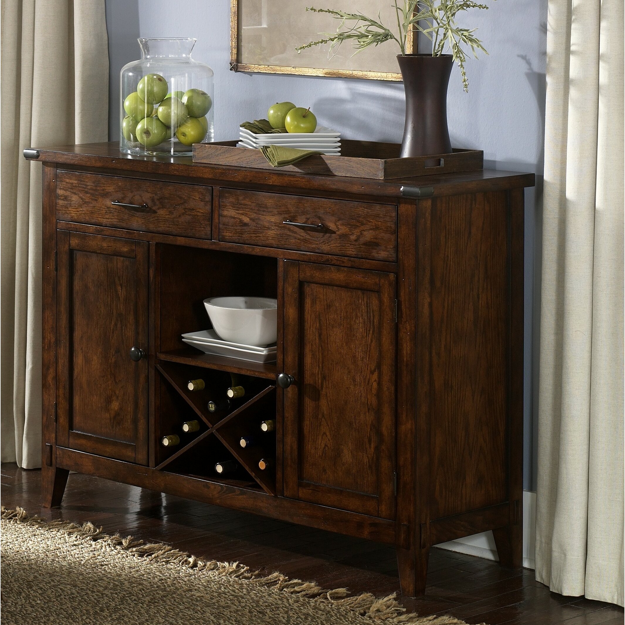 Loon Peak Ridgway Formal Dining Server & Reviews | Wayfair