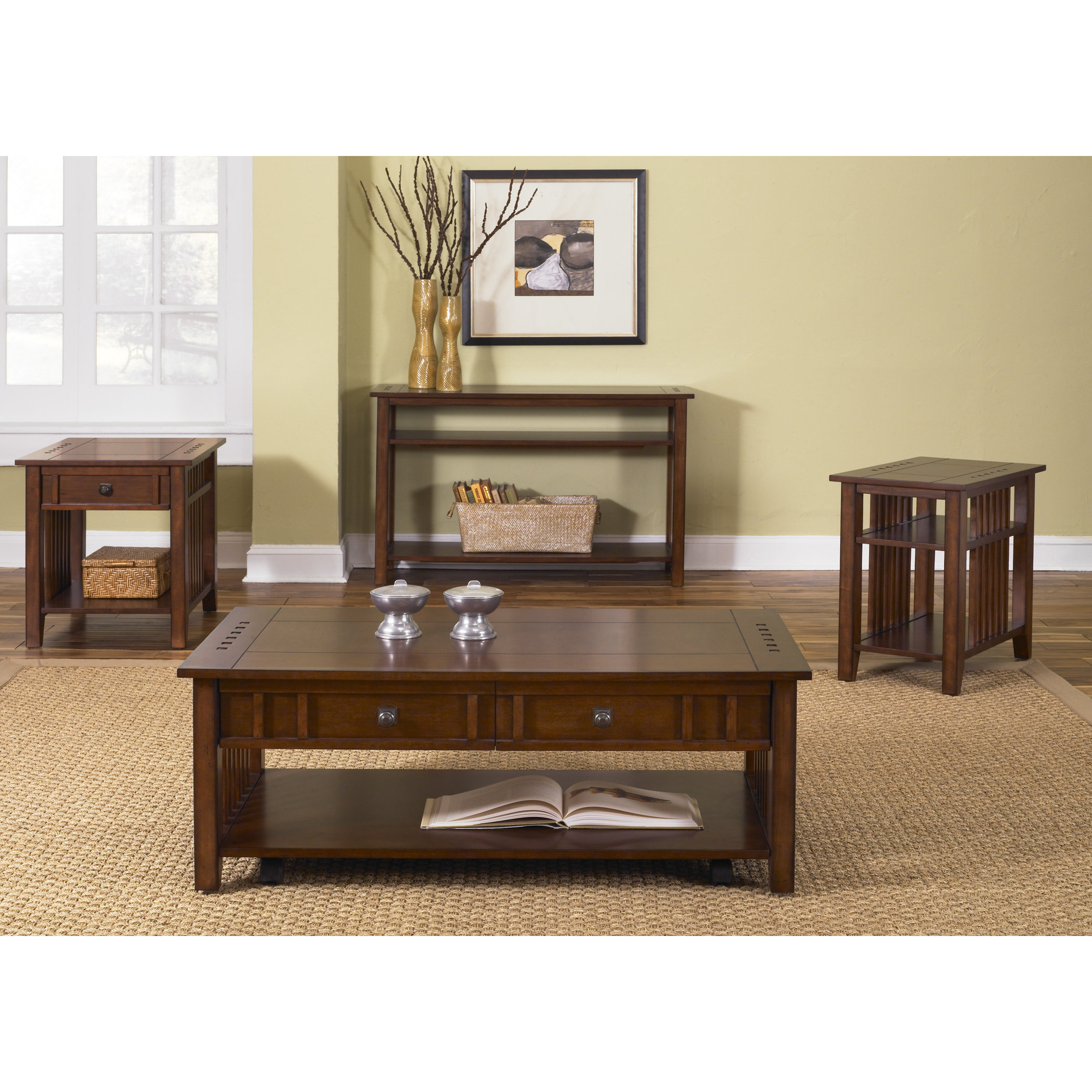 Liberty Furniture Prairie Hills Coffee Table & Reviews Wayfair
