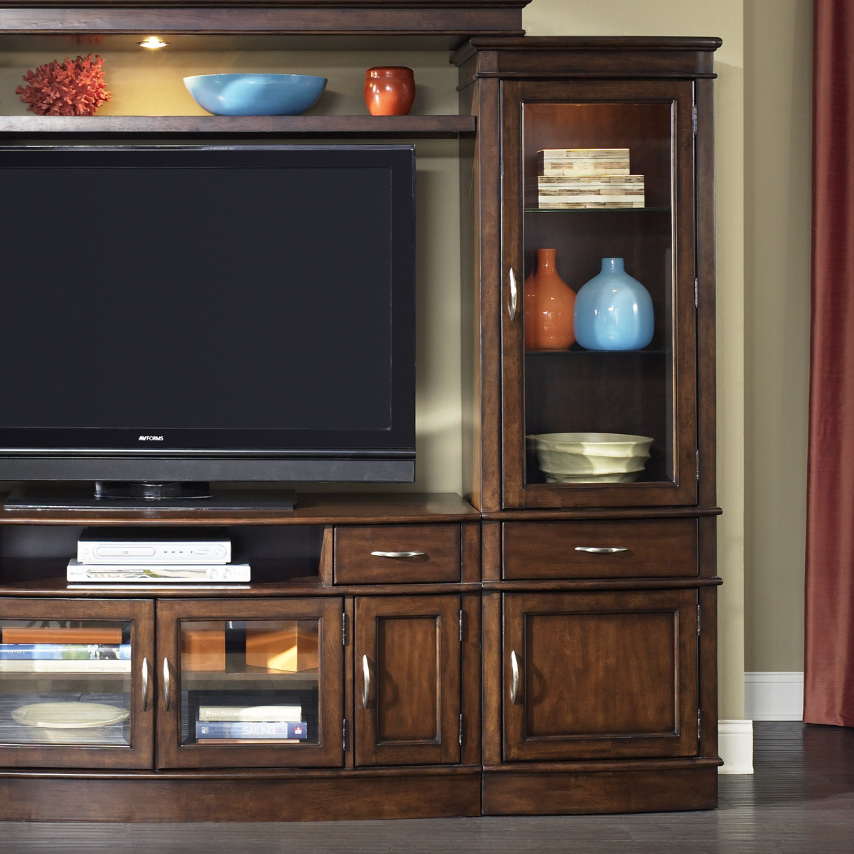 Liberty Furniture Hanover Entertainment Center & Reviews Wayfair