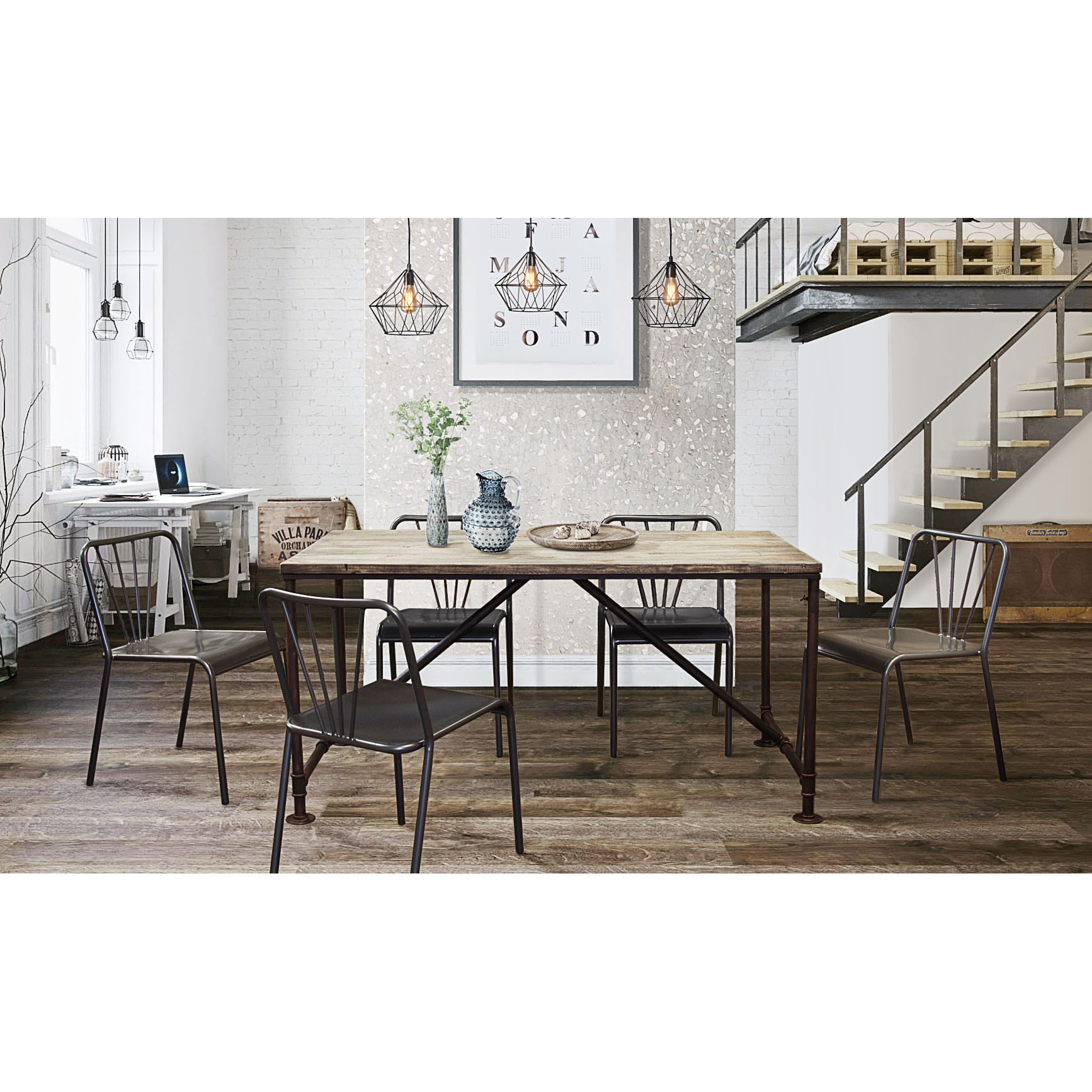 Diamond Sofa Portland Dining Table Wayfair