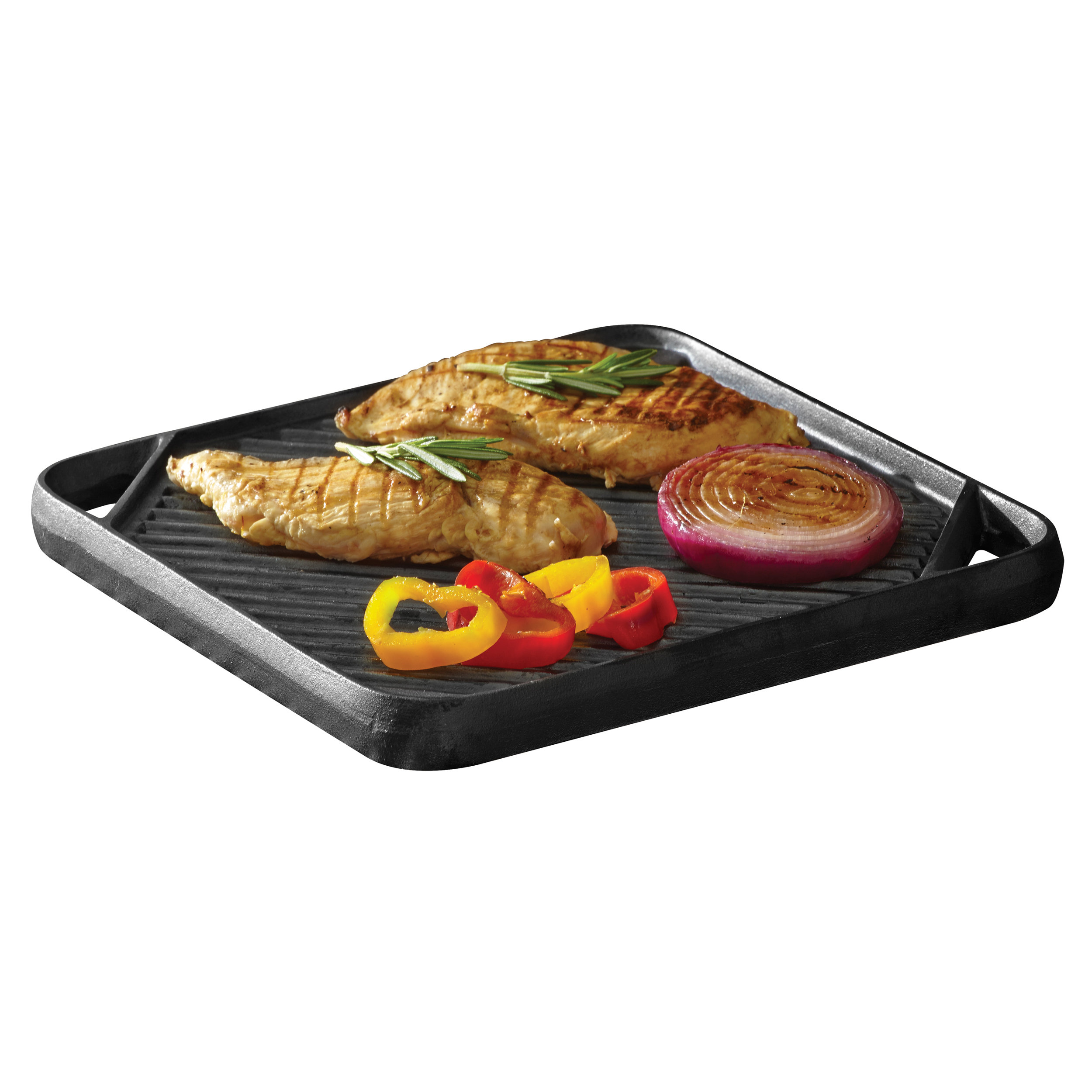 Mr. BarBQ Reversible Cast Iron Griddle & Reviews Wayfair