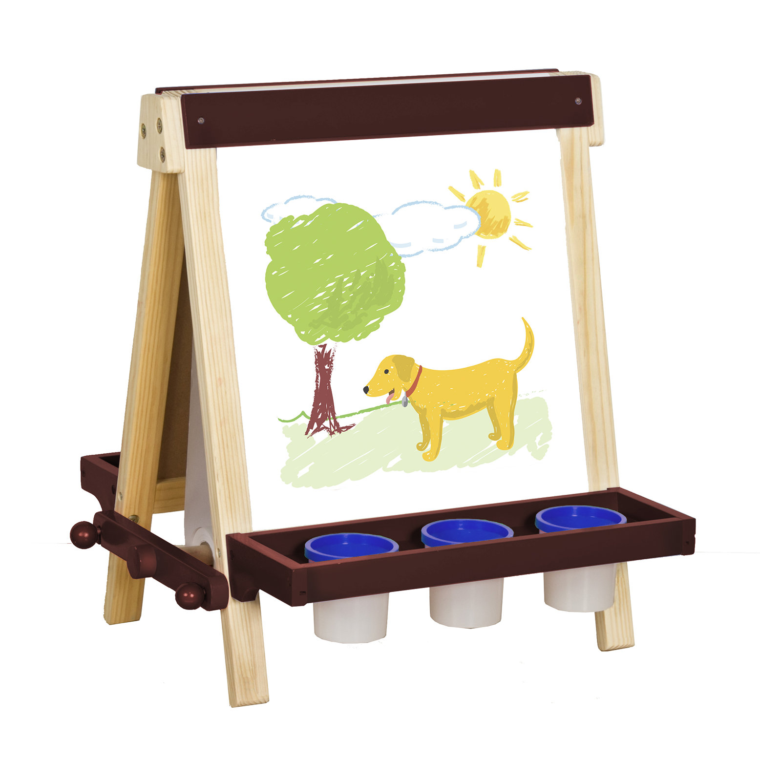 Guidecraft Wooden Tabletop Easel & Reviews Wayfair