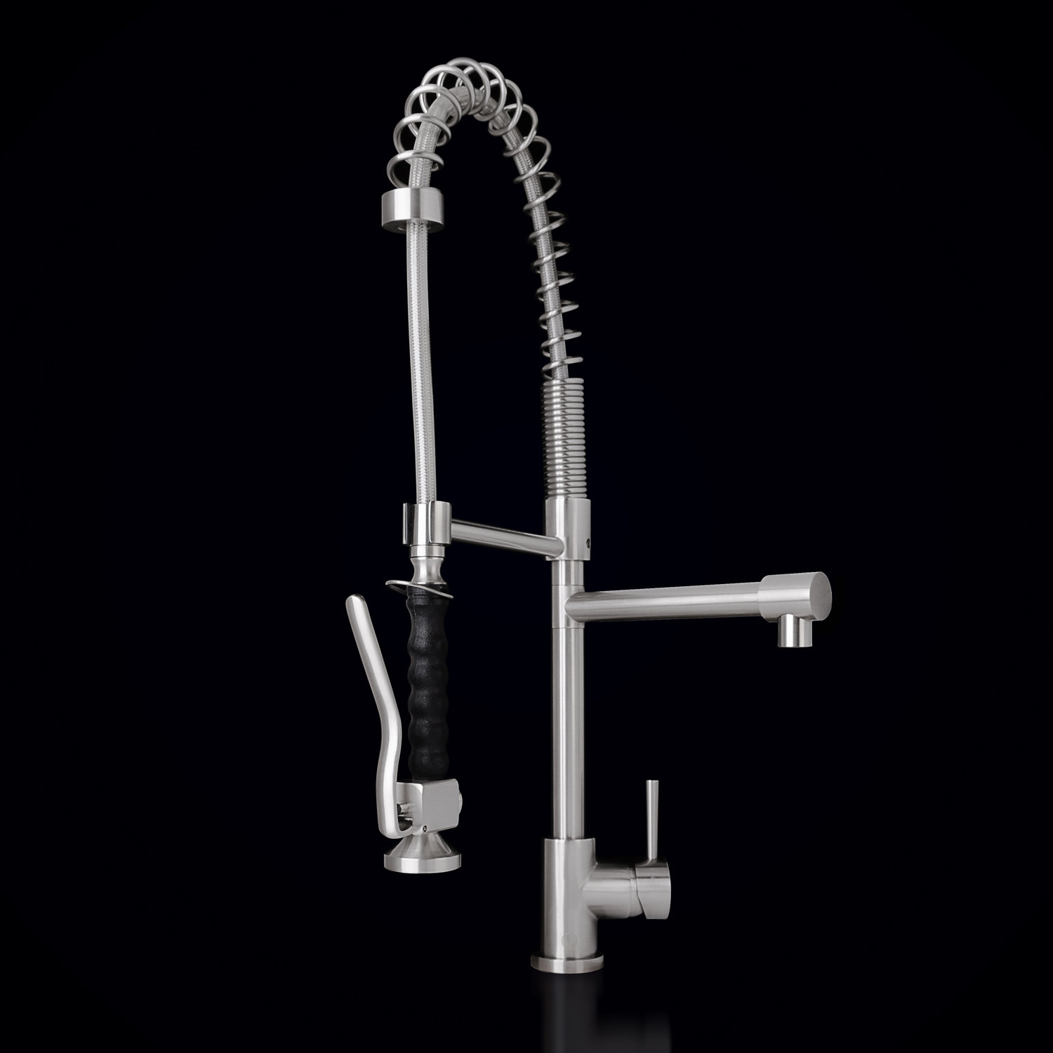 Vigo Zurich Single Handle Pull-Down Spray Kitchen Faucet ...