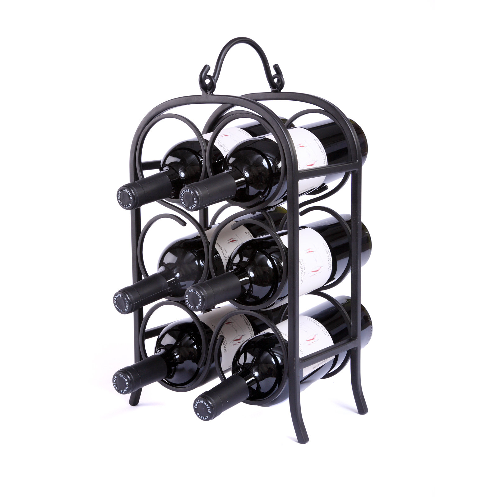 Oenophilia Arch 6 Bottle Tabletop Wine Rack & Reviews Wayfair