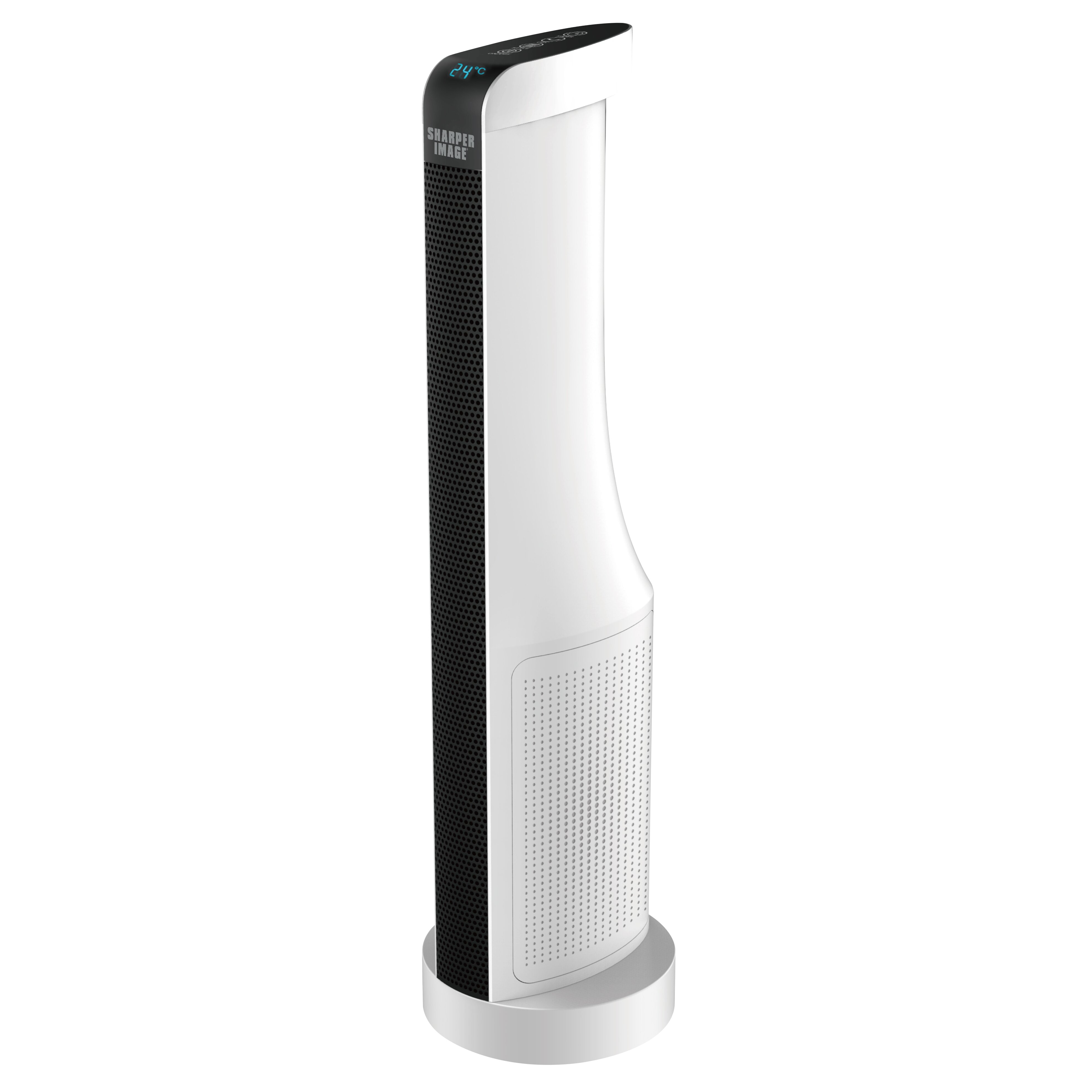 Sharper Image Portable Electric Tower Heater with Remote Wayfair