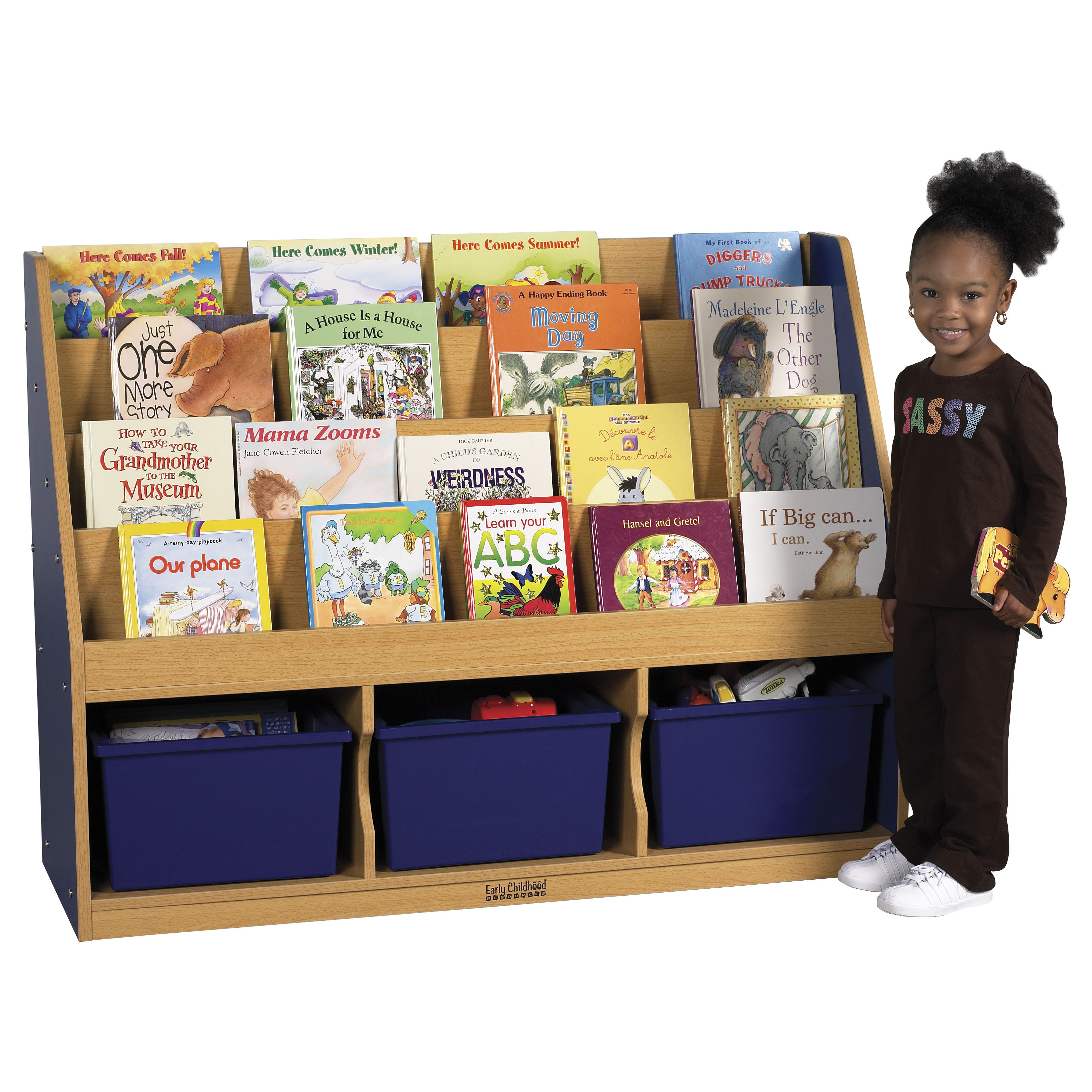 ECR4Kids Large 3Tray Book Stand & Reviews Wayfair
