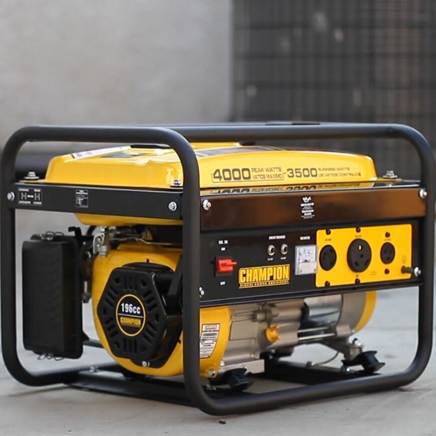 Champion Power Equipment 4000 Watt Portable Gasoline Generator ...