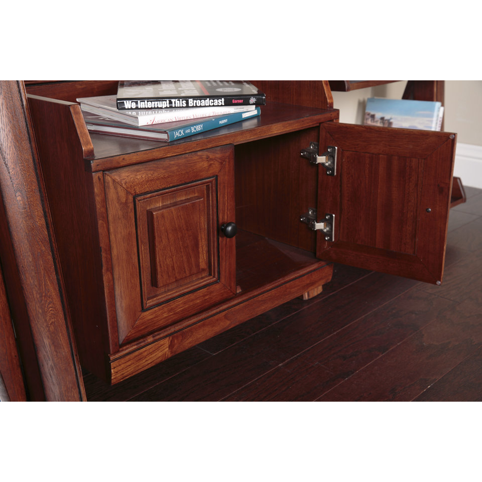 American Furniture Classics Door 76" Leaning Bookcase & Reviews Wayfair