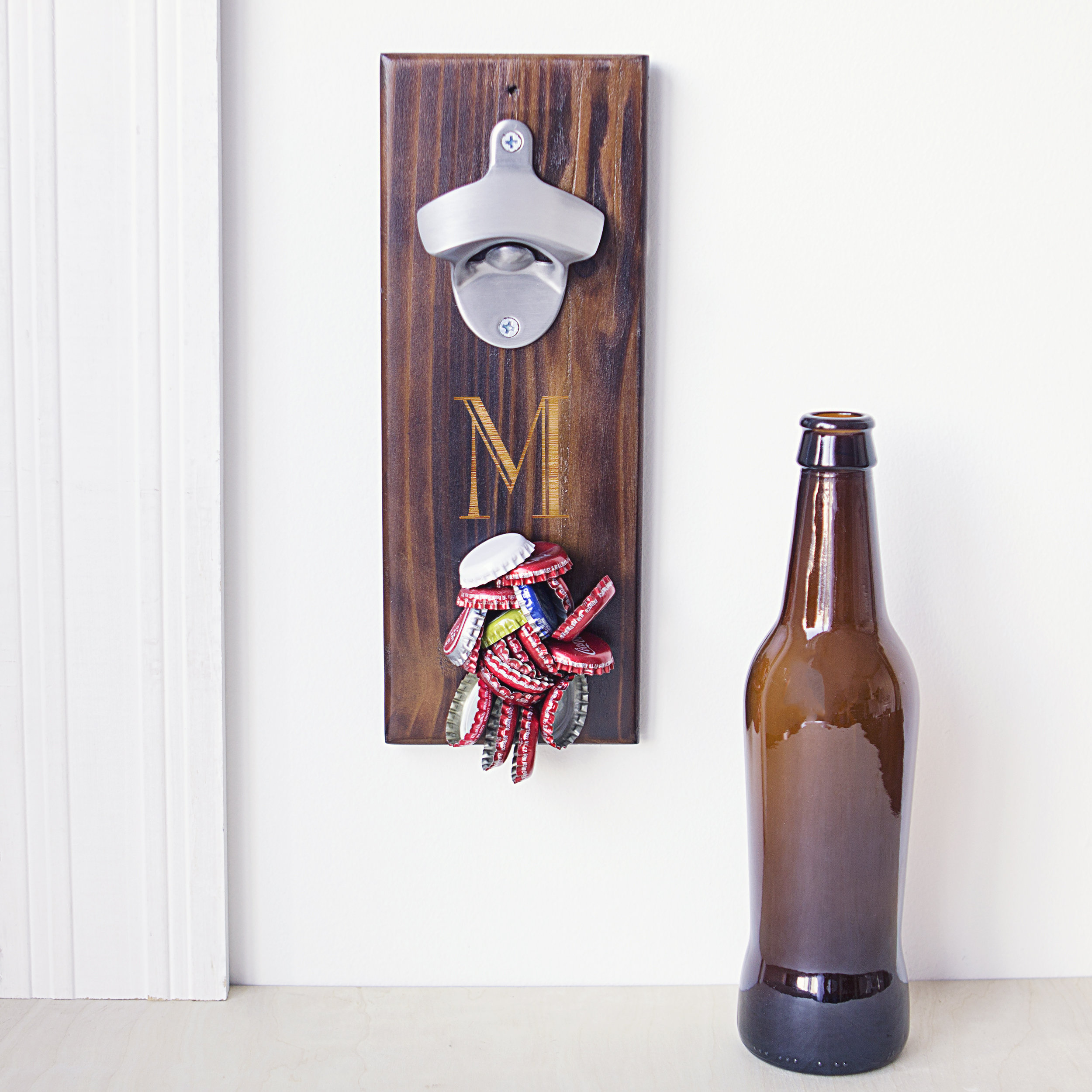 Cathys Concepts Personalized Wall Mount Bottle Opener & Reviews Wayfair