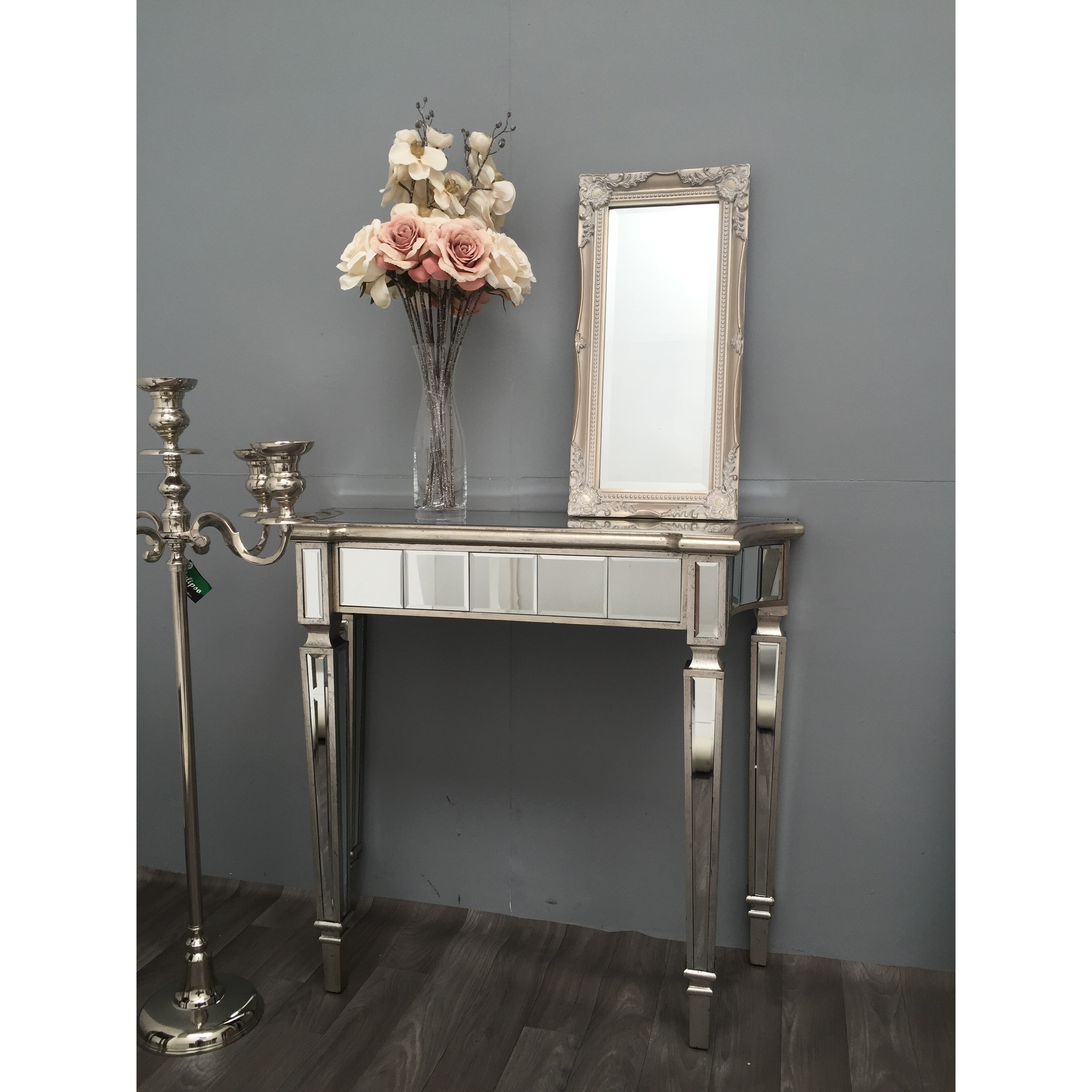 Alterton Vintage Mirrored Console Table & Reviews Wayfair UK