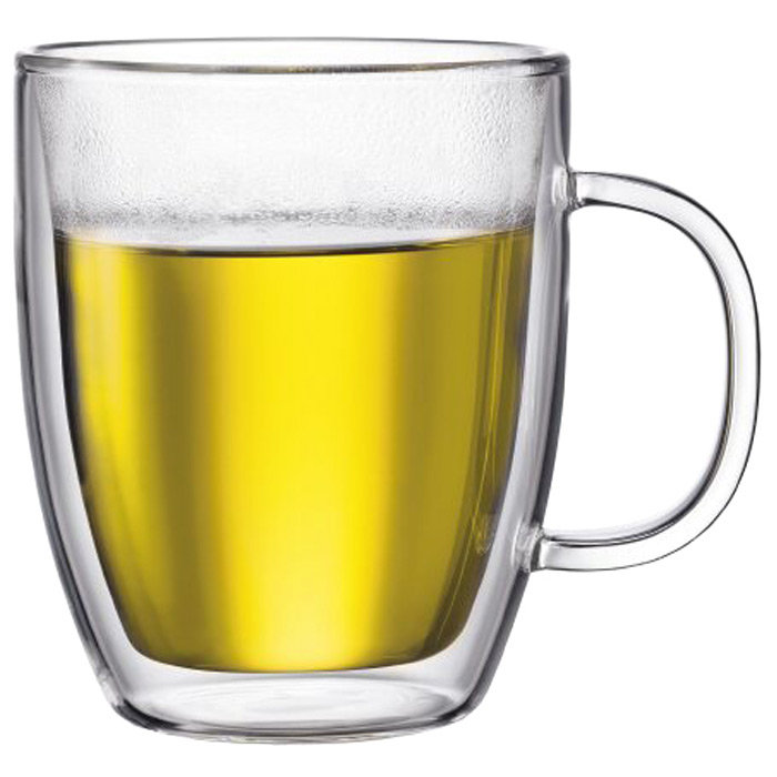 Bodum Bistro 15 oz. Glass Coffee Mug & Reviews Wayfair