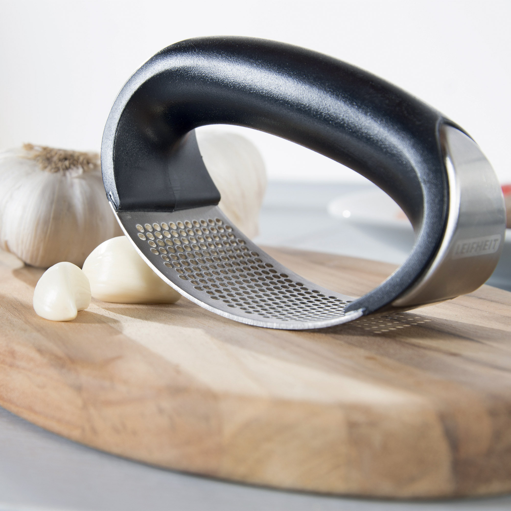 LEIFHEIT Stainless Steel Rocking Garlic Press & Reviews Wayfair