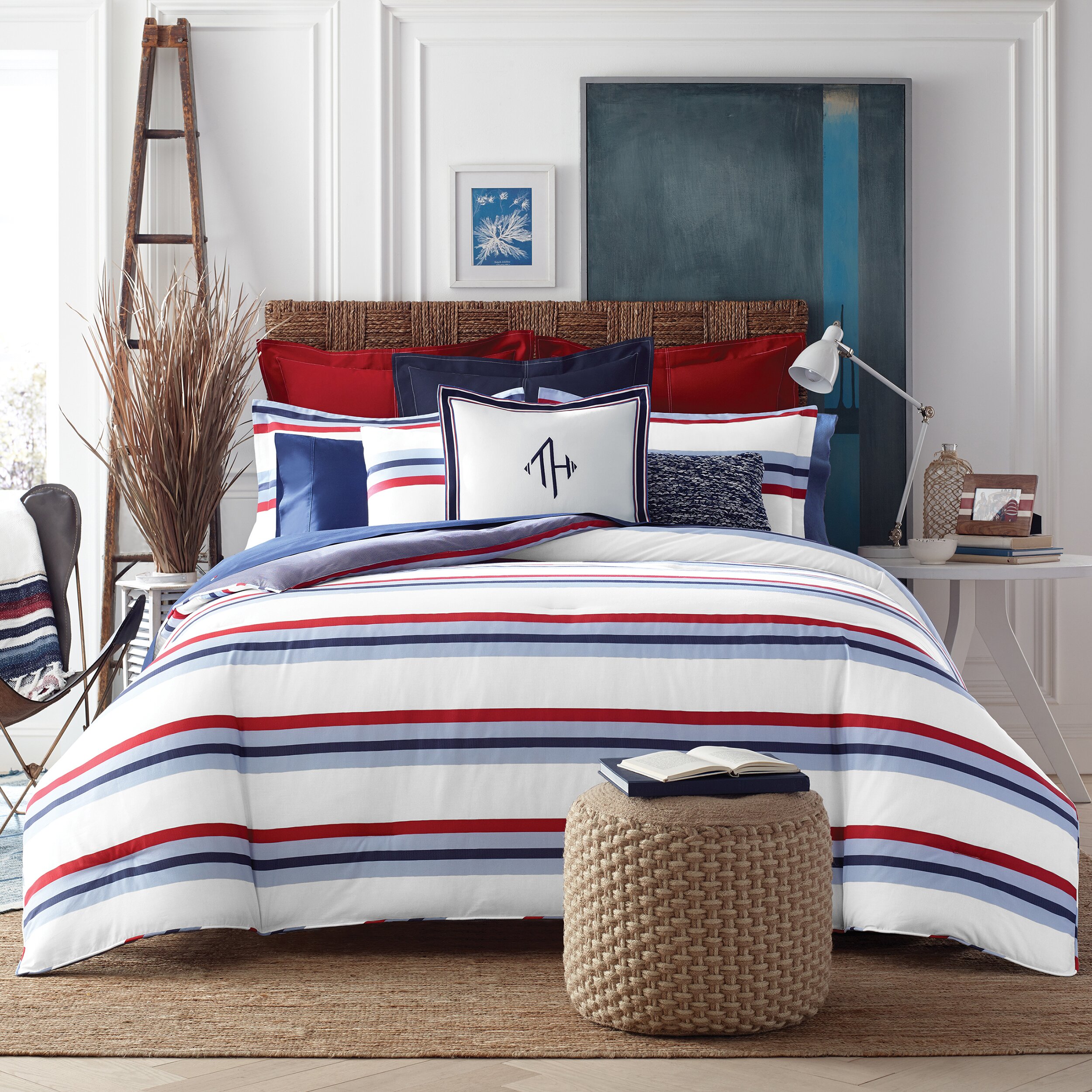 Tommy Hilfiger Edgartown Stripe Comforter Set & Reviews | Wayfair.ca