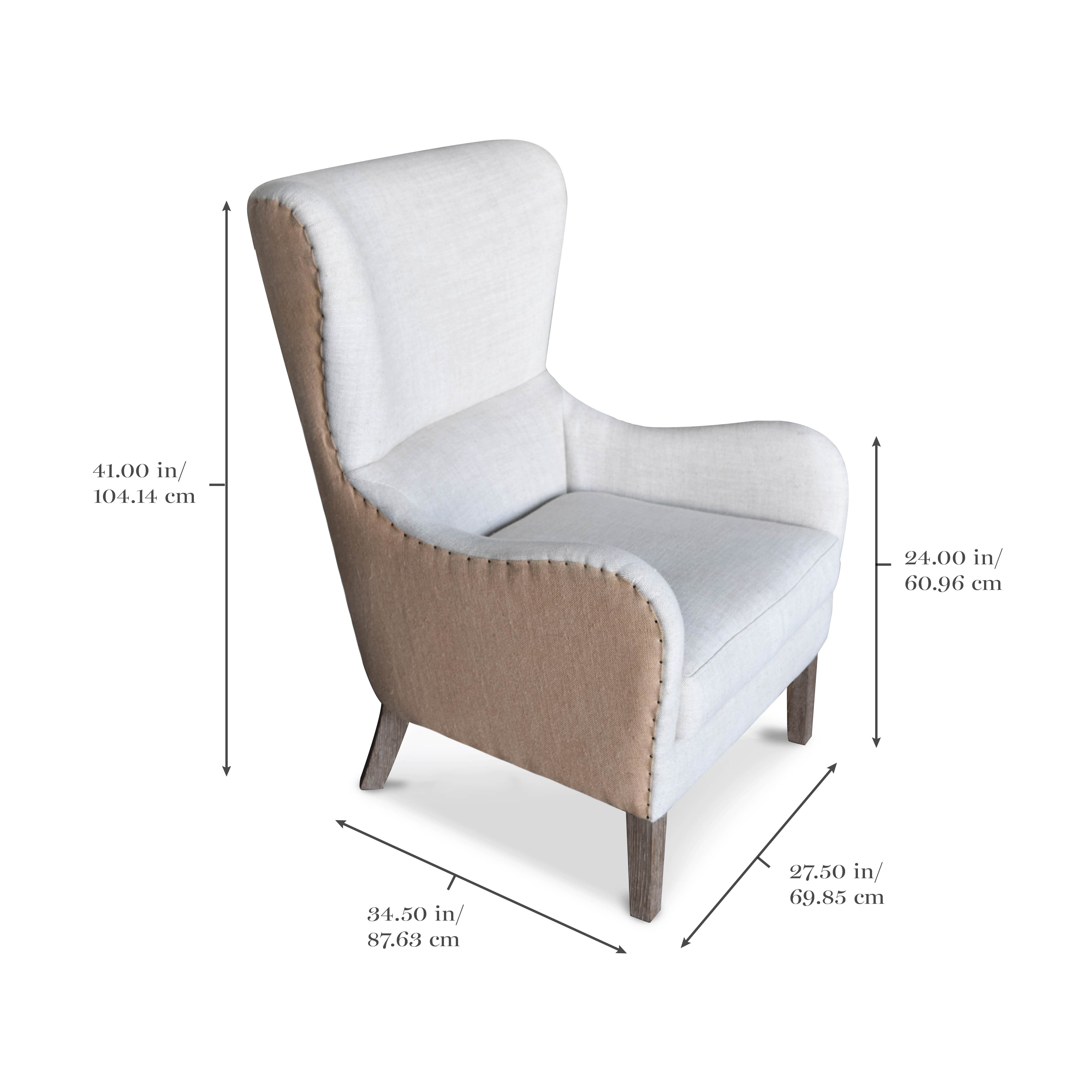 Tommy Hilfiger Tommy Hilfiger TwoToned Wingback Chair & Reviews Wayfair