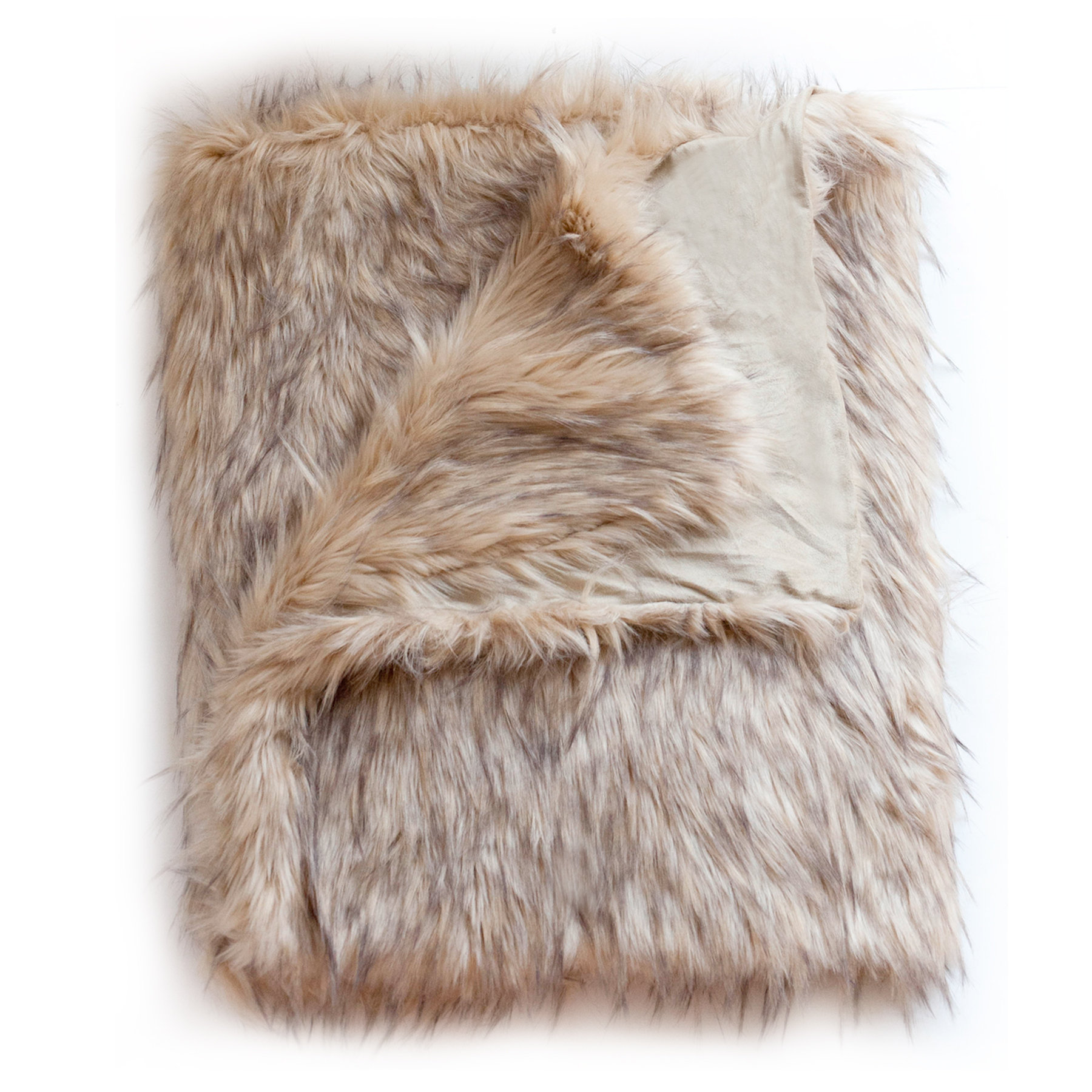 WovenWorkz Lynx Faux Fur Throw & Reviews Wayfair