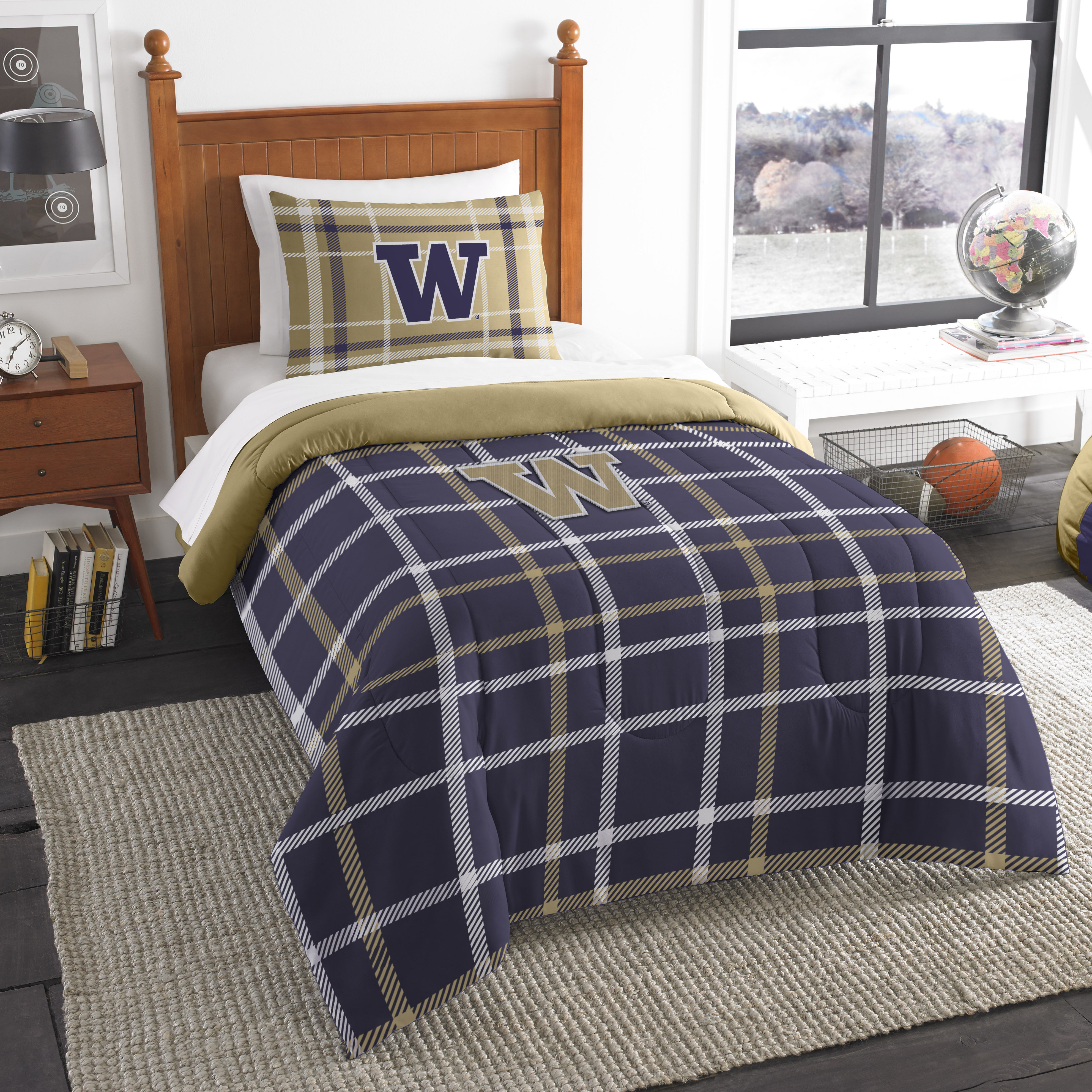 Northwest Co. Collegiate Washington Comforter Set Wayfair