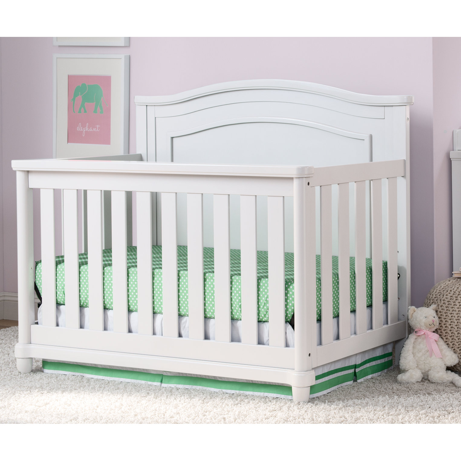 Simmons Kids Belmont 4-in-1 Convertible Crib & Reviews | Wayfair