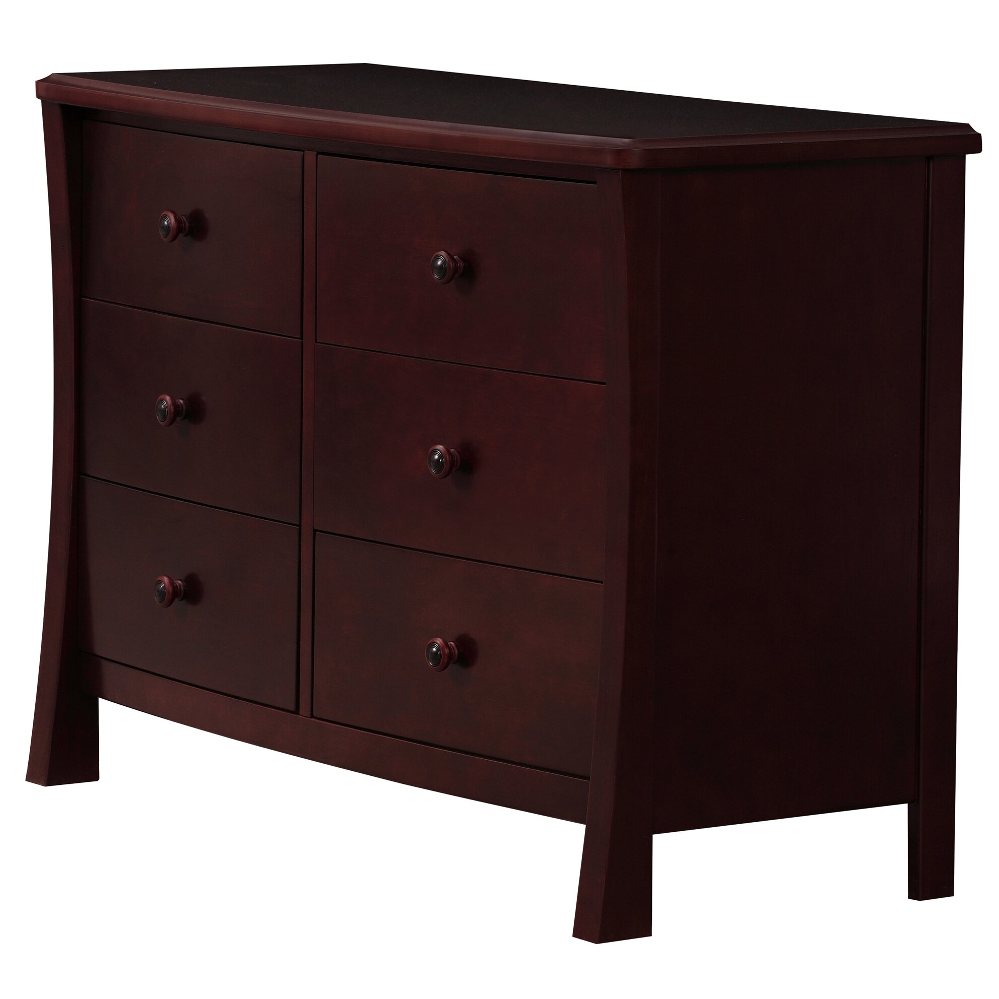 Simmons Kids Slumber Time 6 Drawer Madisson Dresser ...