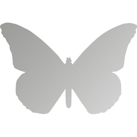 Home Essence Plain Butterfly Mirror & Reviews | Wayfair UK