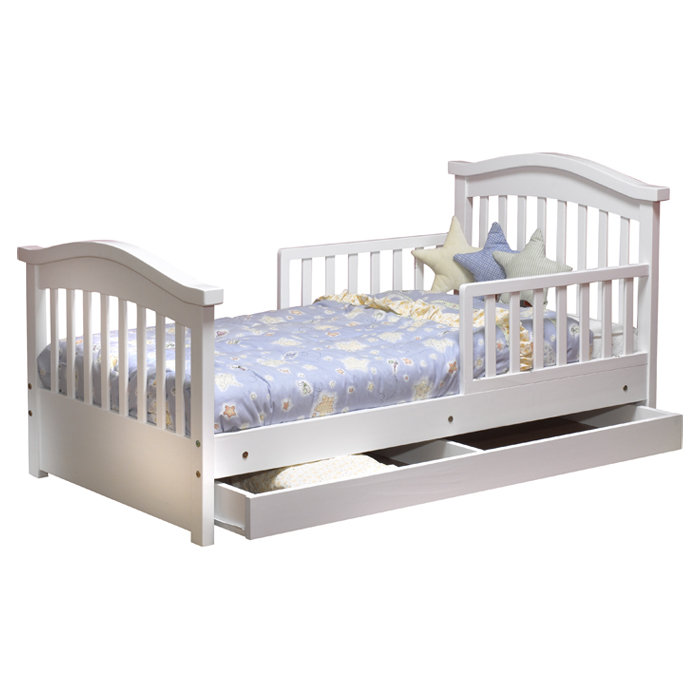 Sorelle Joel Pine Toddler Bed with Storage & Reviews Wayfair