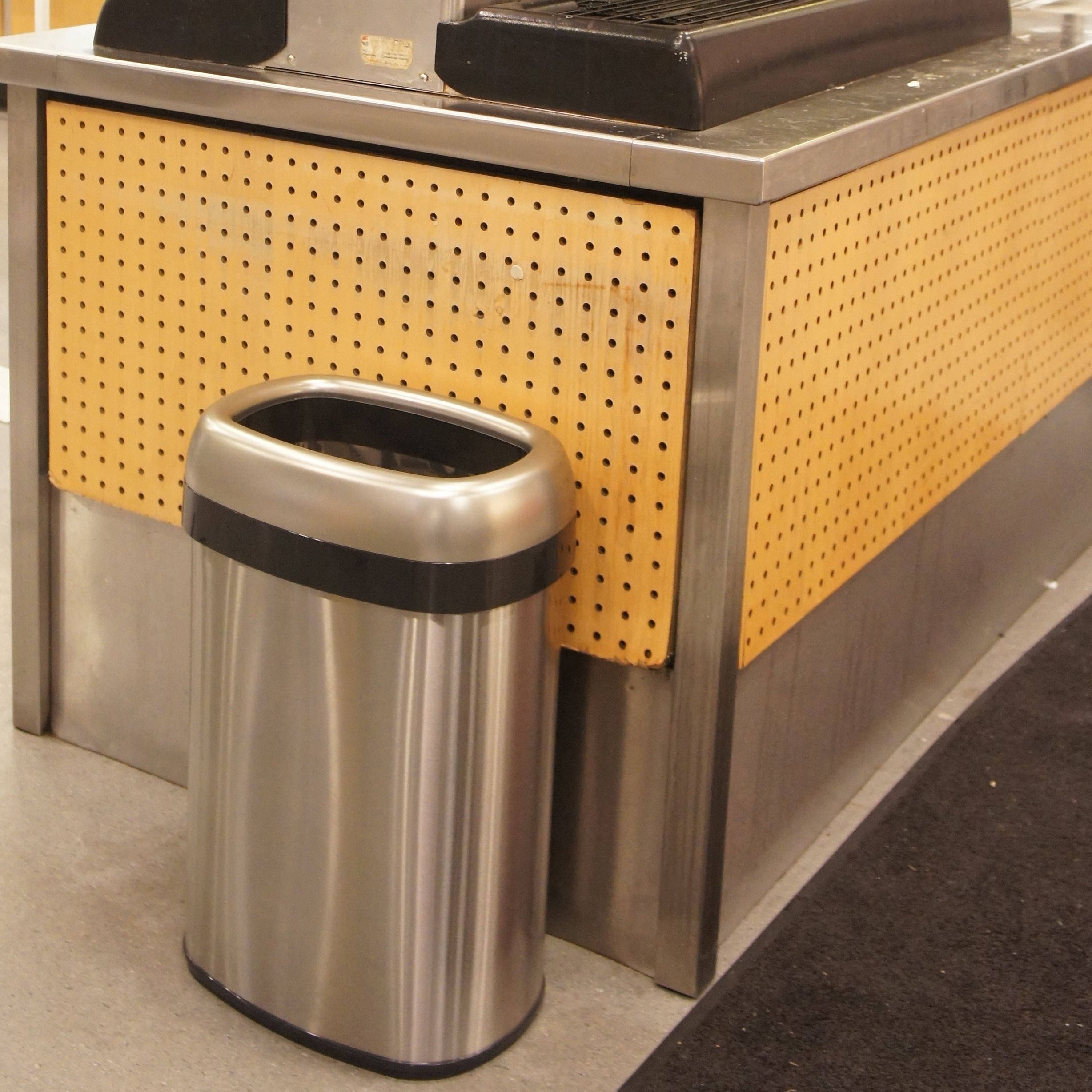 itouchless DualDeodorizer Oval Open Top Trash Can & Reviews Wayfair